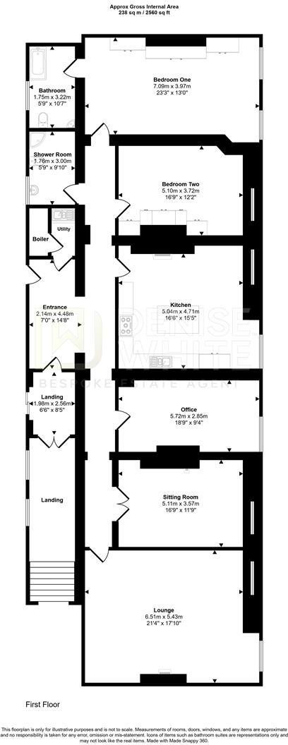 Biddulph Grange, Grange Road, Biddulph, Staffordshire, ST8 7GZ floorplan
