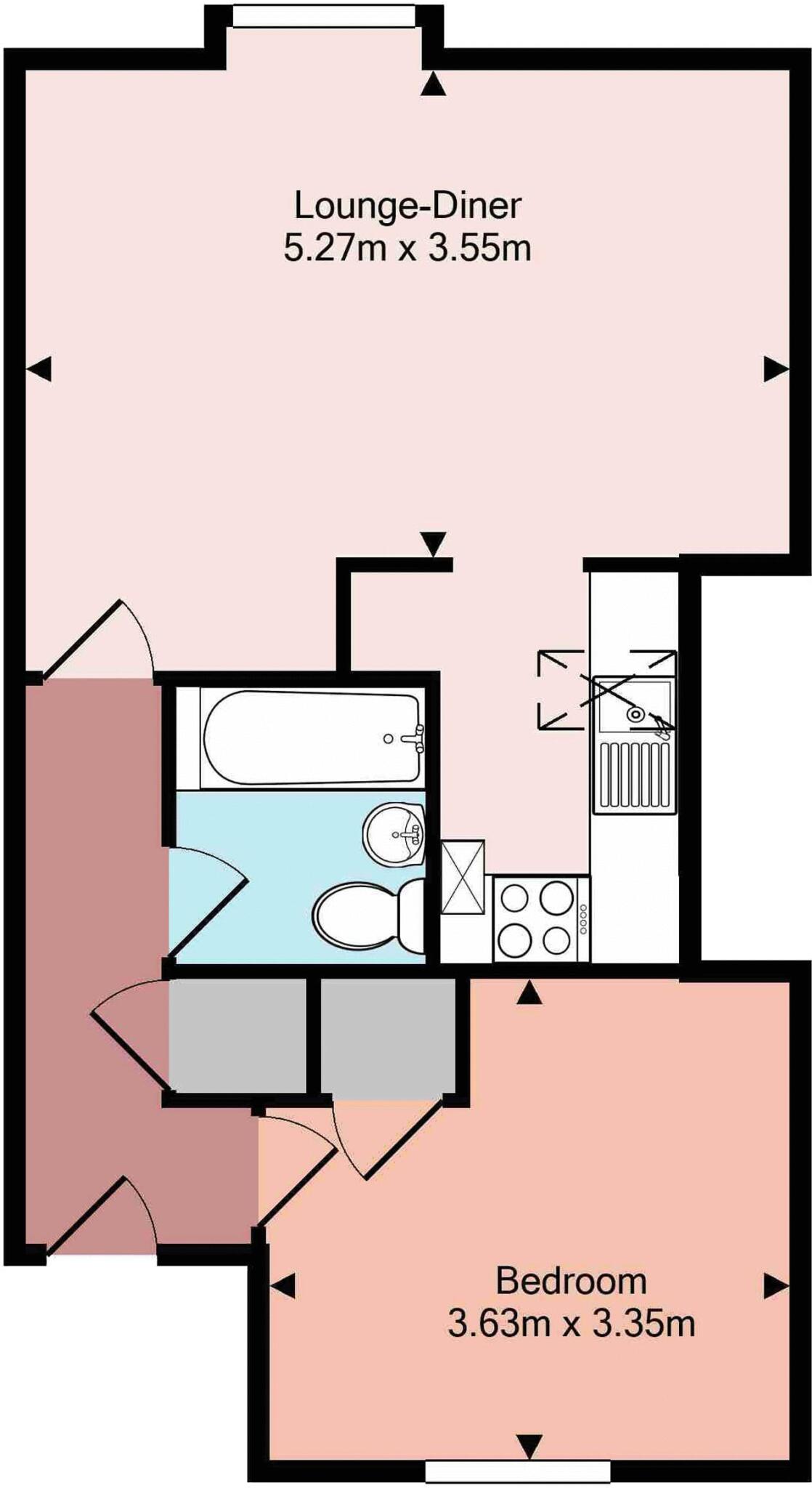 Howerd Court, Totton floorplan