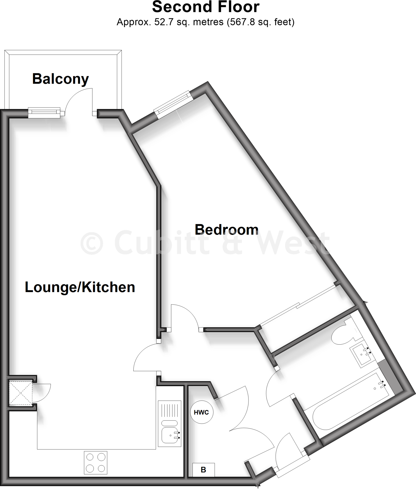 Ifield Road, West Green, Crawley, West Sussex floorplan