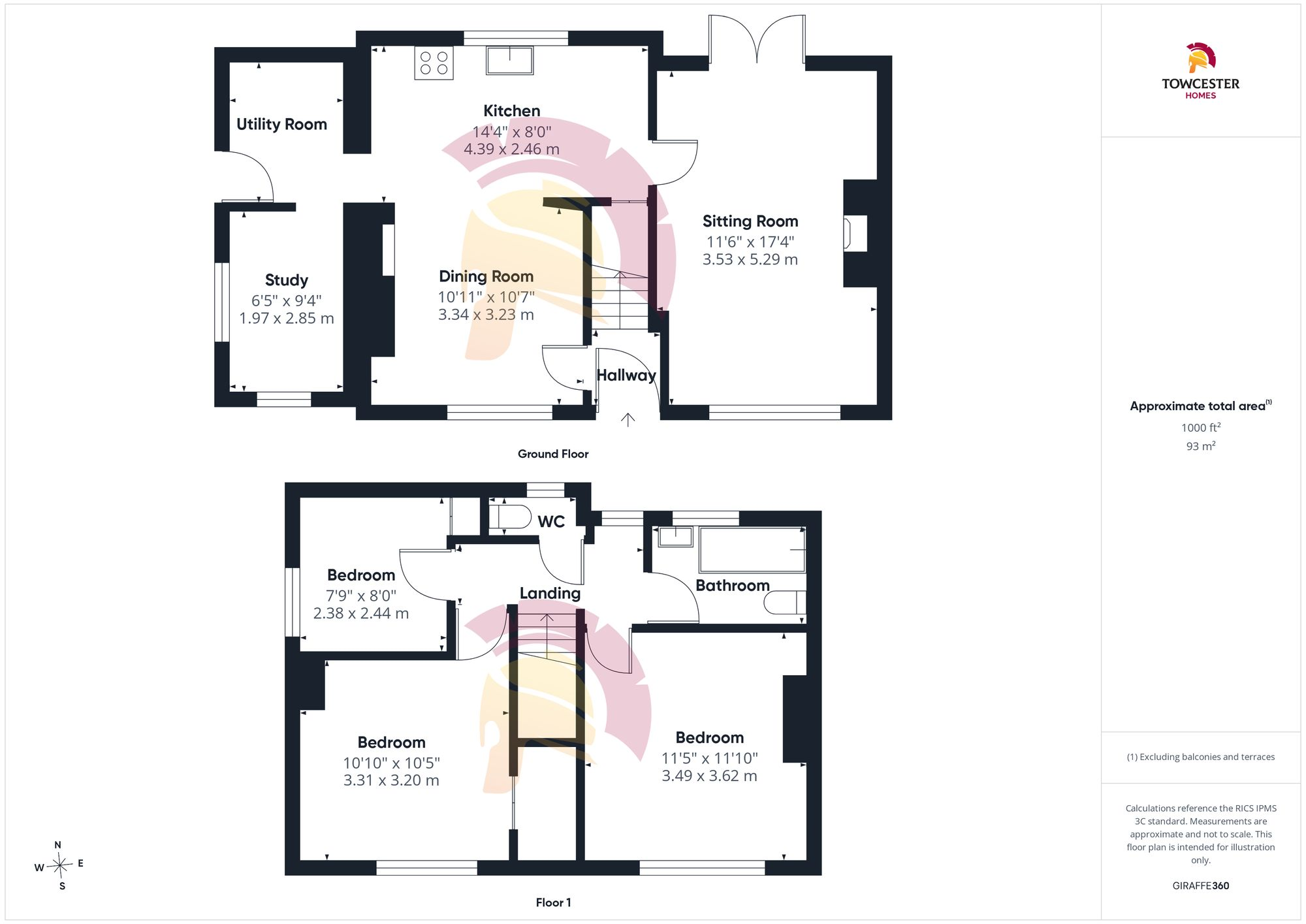 Bickerstaffes Road, Towcester, NN12 floorplan