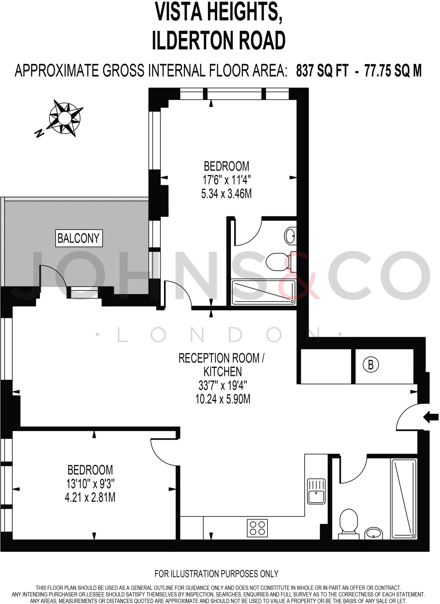 Vista Heights, Bermondsey Heights, Bermondsey, SE15 floorplan