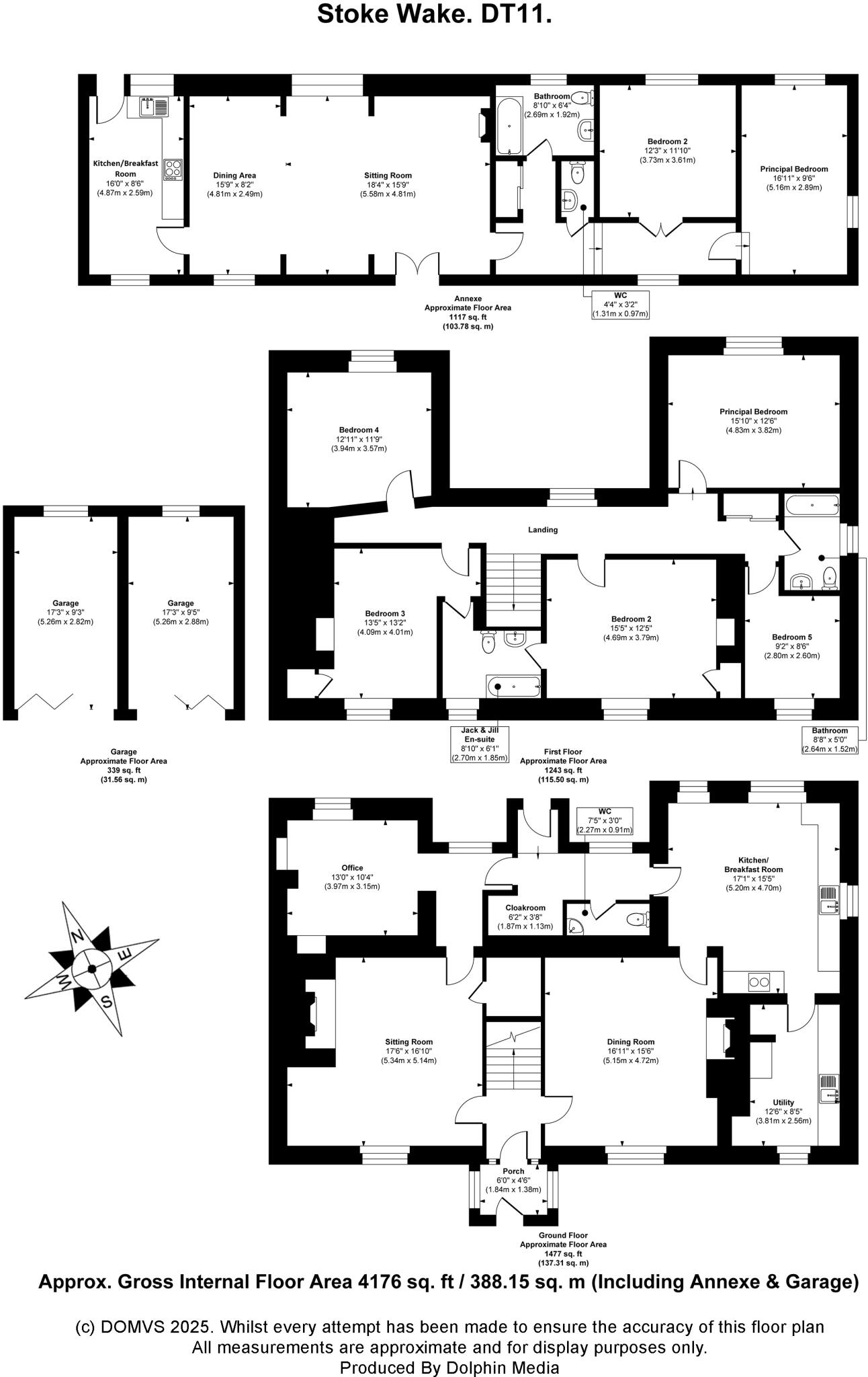 Stoke Wake, Blandford Forum, Dorset floorplan