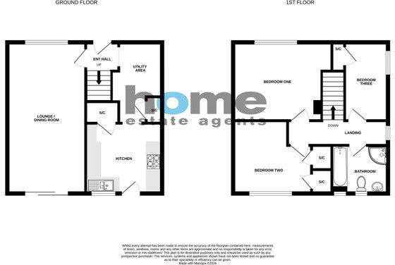 Clyde Crescent, Bedford, MK41 7ER floorplan