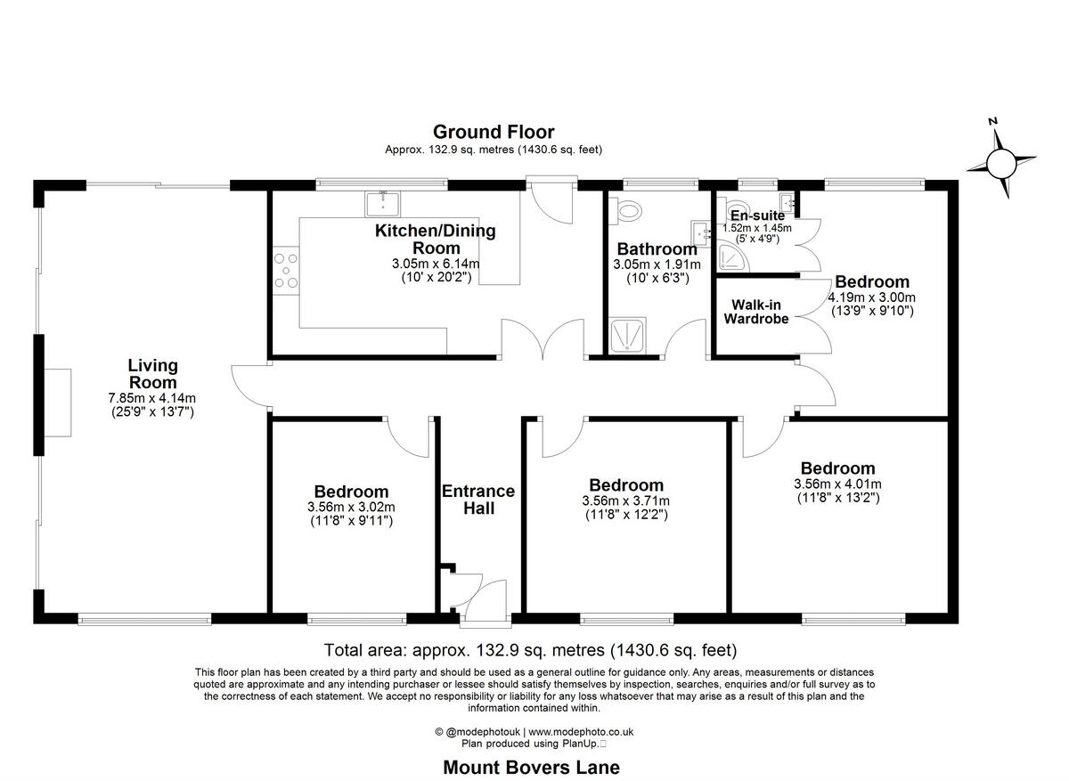 Mount Bovers Lane, Hockley, SS5 4 floorplan