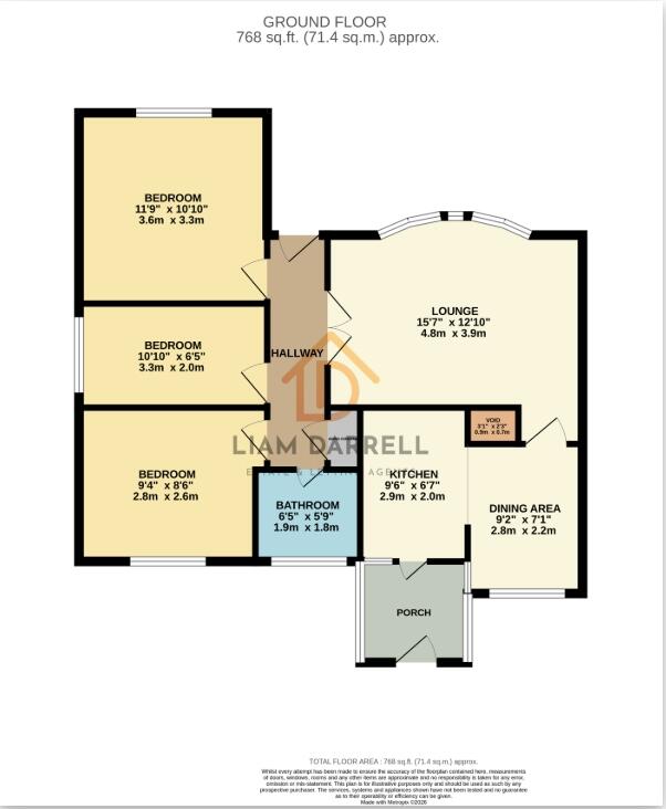 Sea View Drive, Scarborough, North Yorkshire floorplan