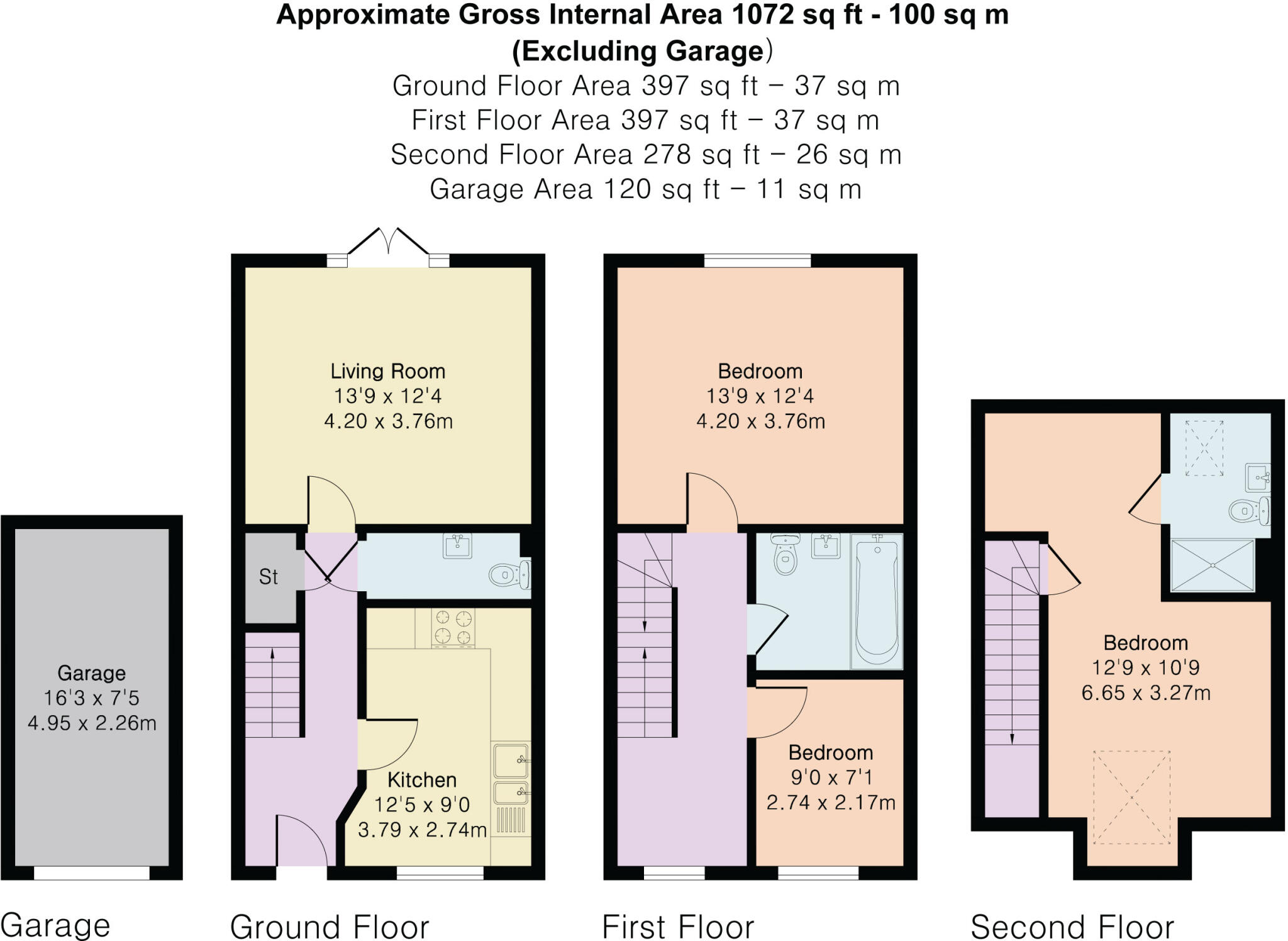 Bugle Place, Newton Abbot floorplan