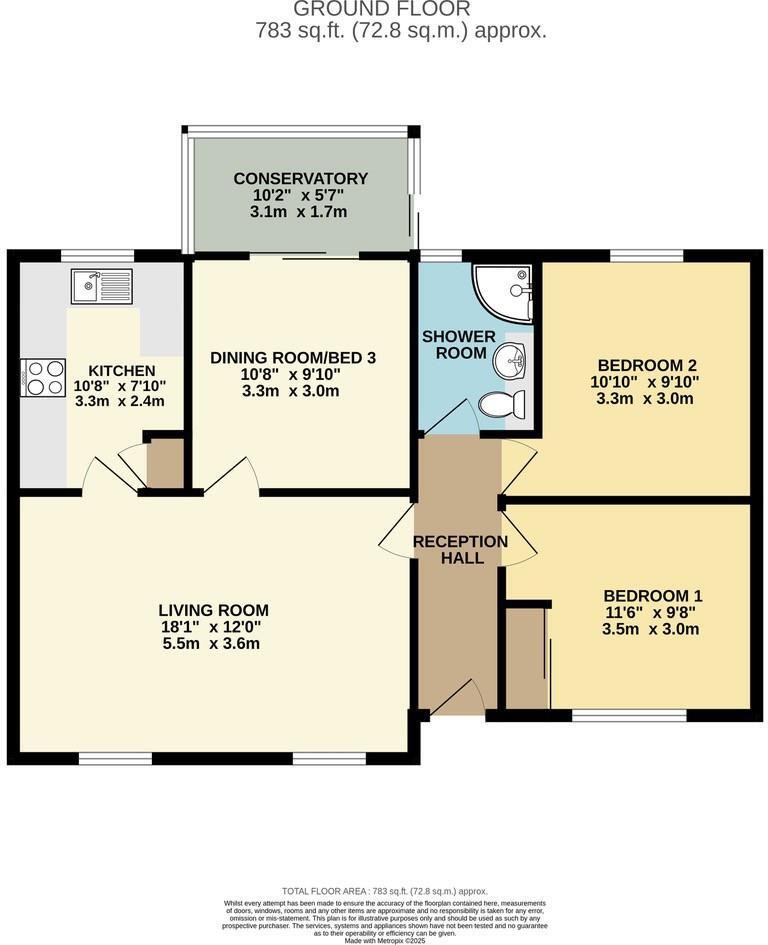 36, Falcons Way, Shrewsbury floorplan