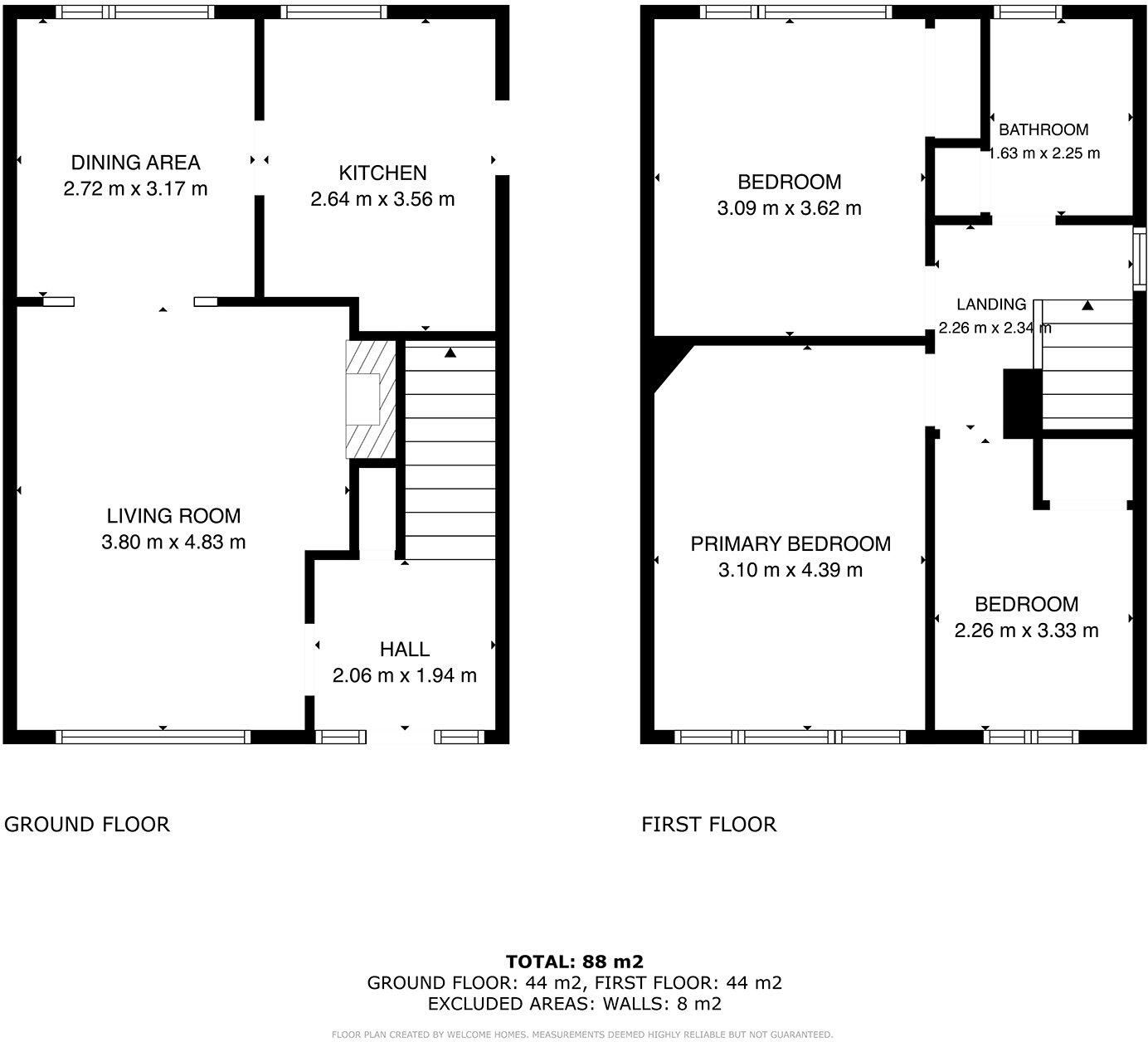 St Christopher Crescent, Scawsby, Doncaster floorplan