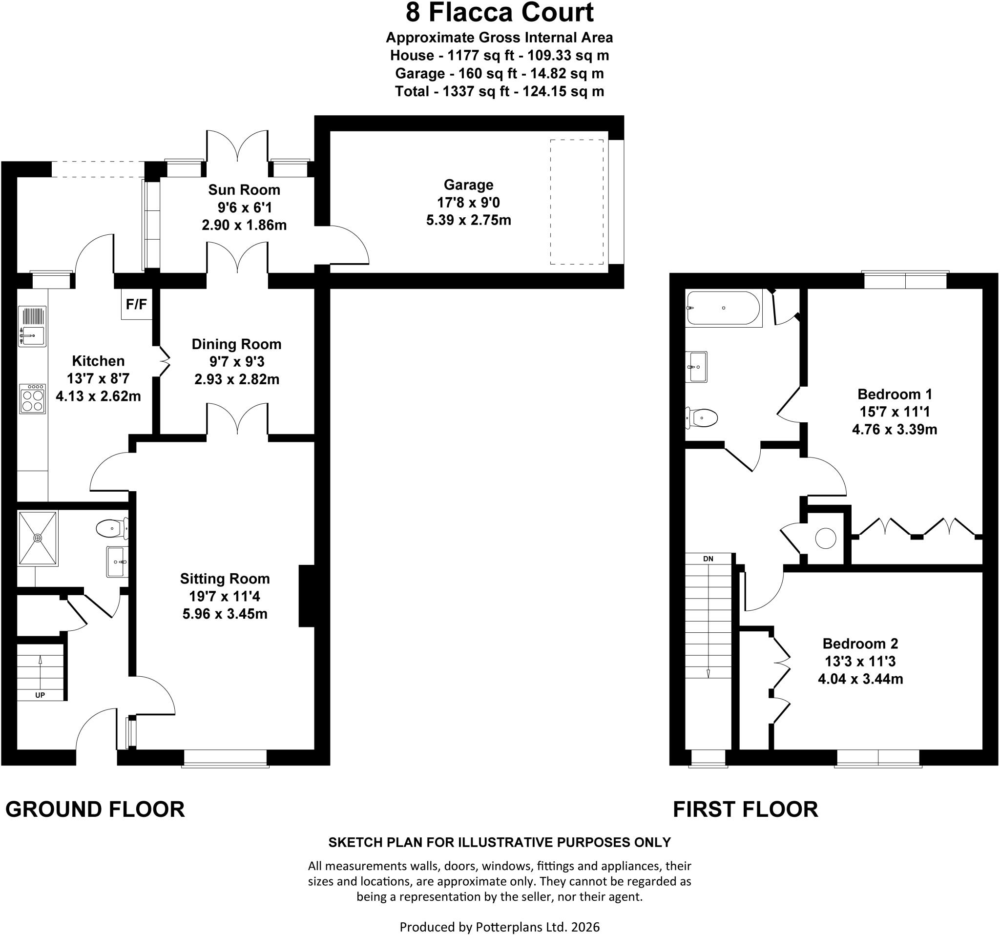 Flacca Court, Tattenhall, CH3 floorplan