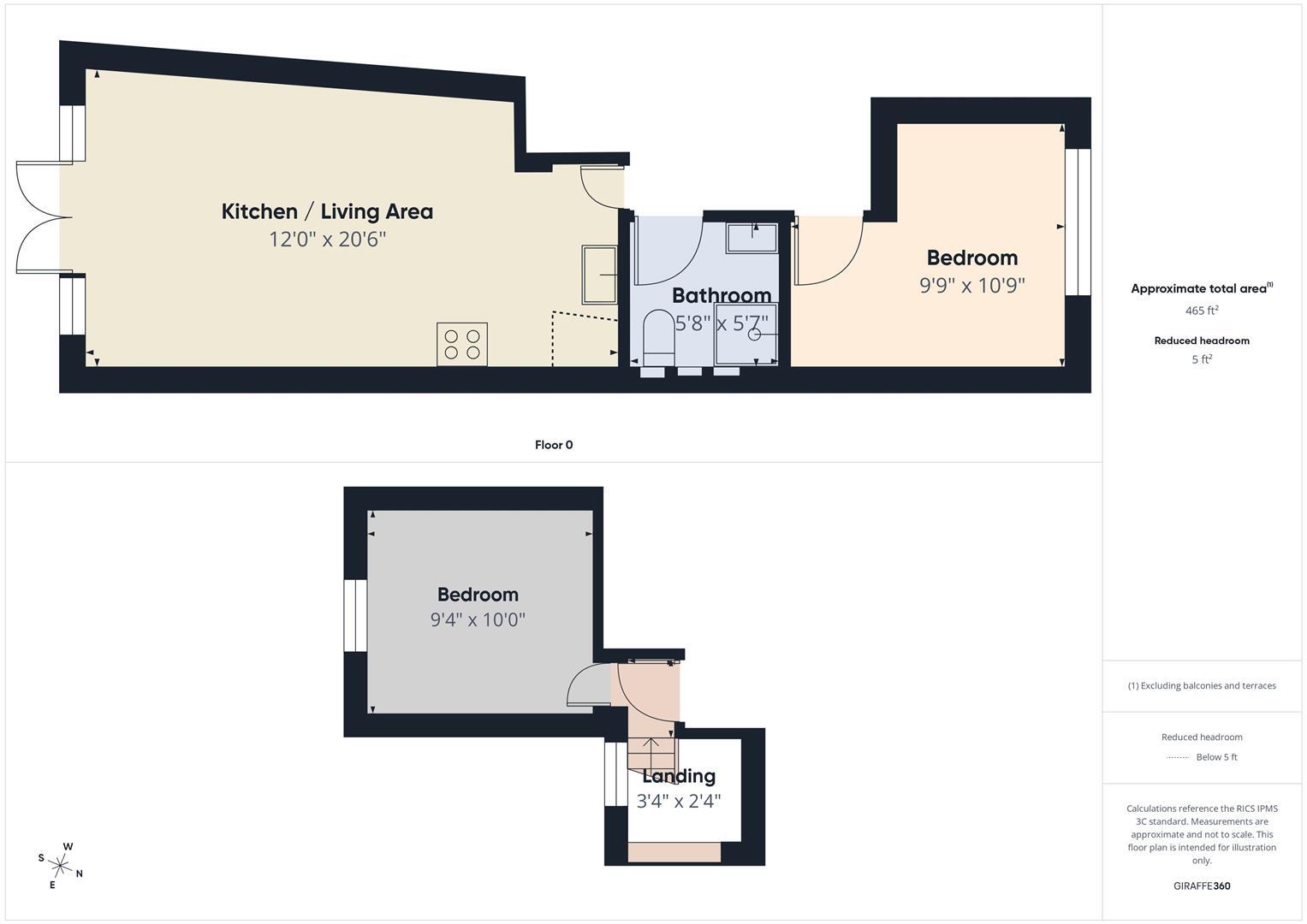 Crescent Road, Warley, Brentwood floorplan