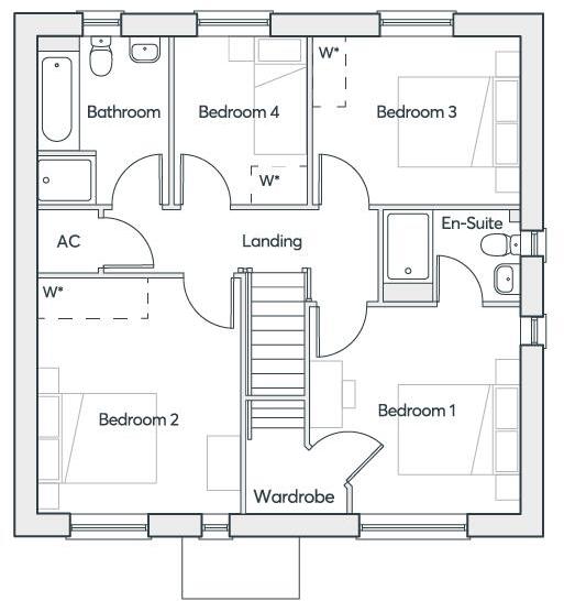 Acacia Lane,
Branston,
Burton-On-Trent,
DE14 3FW floorplan