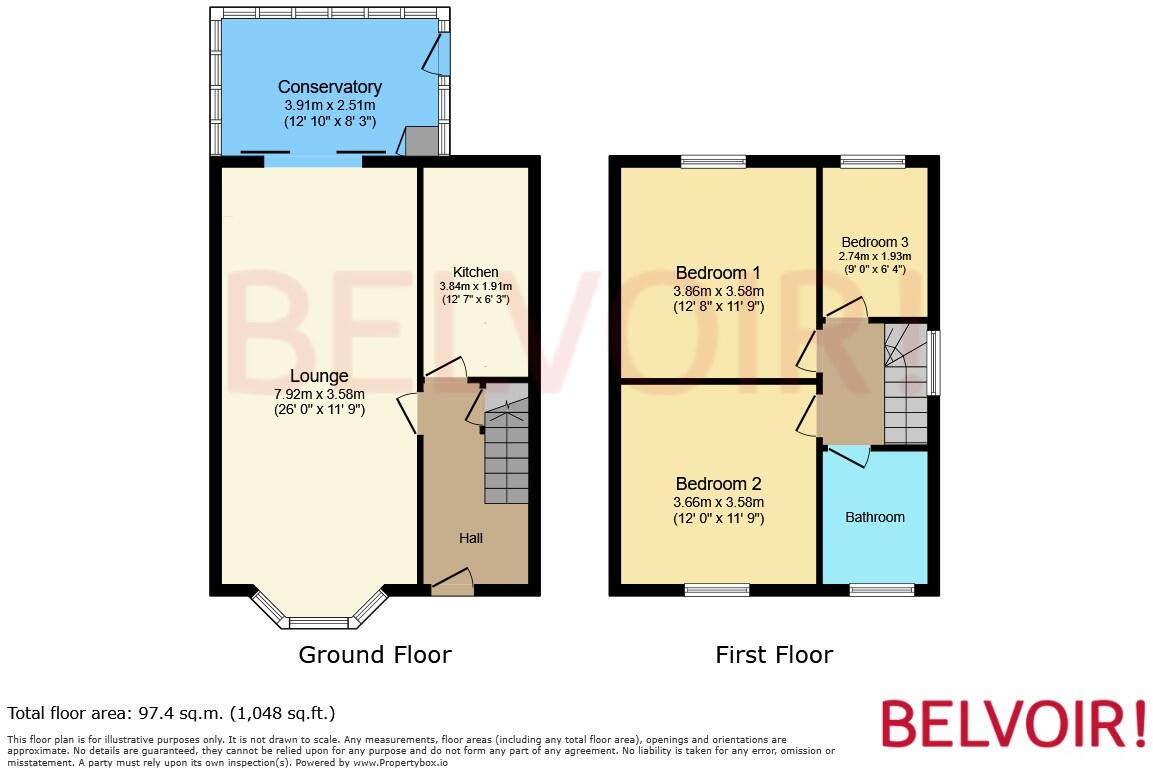 Nest Lane, Wellingborough floorplan
