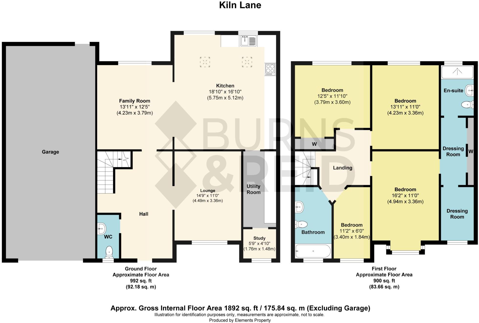 Kiln Lane, Eccleston floorplan