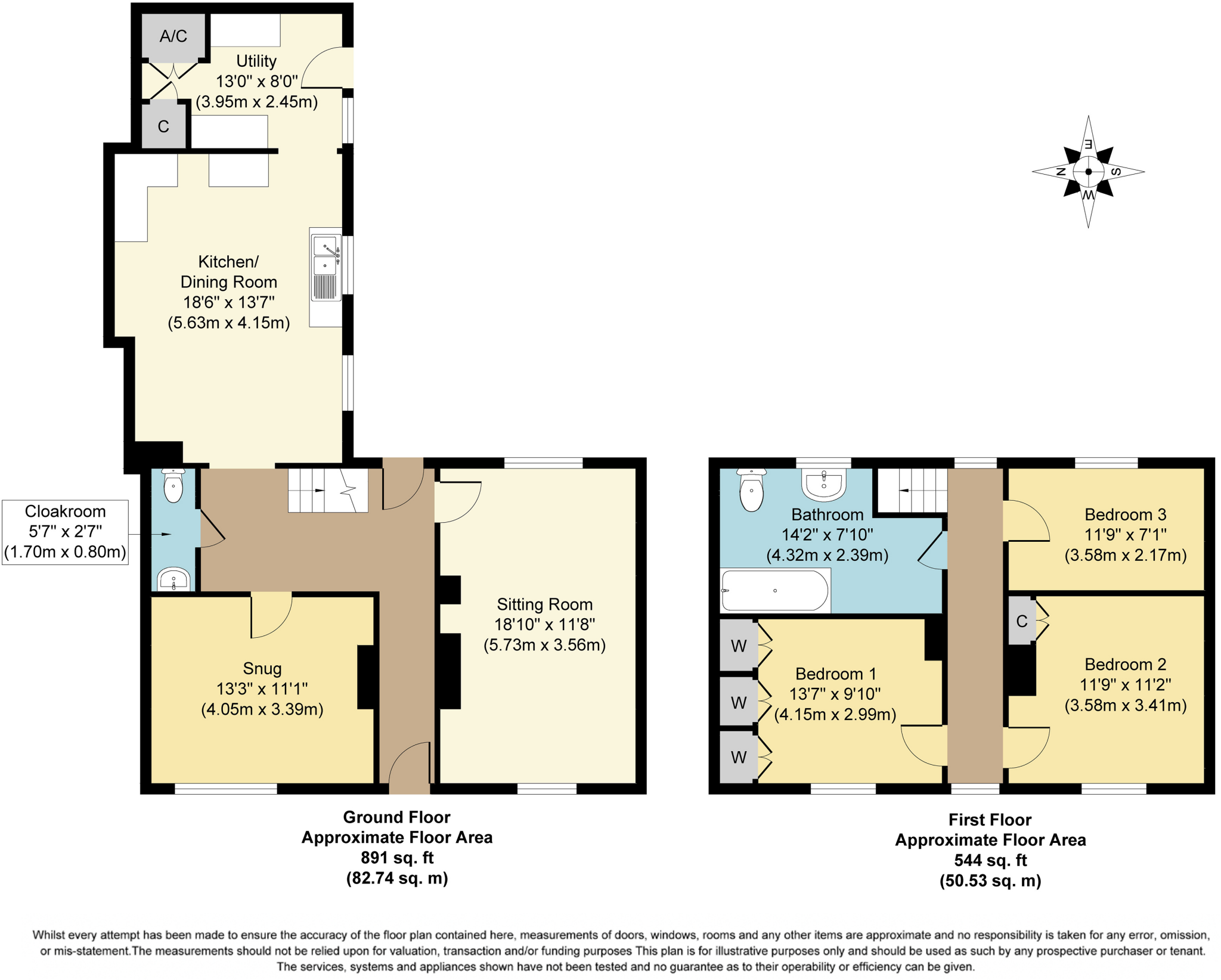 The Street, Little Snoring floorplan