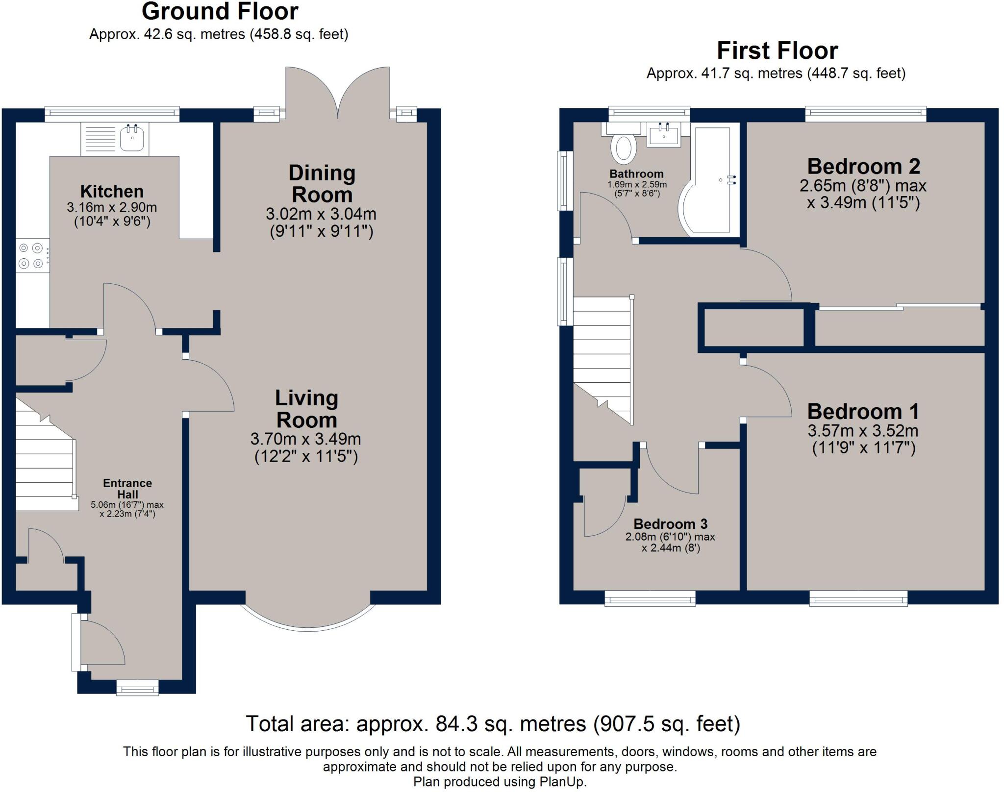 Moor Lane, South Witham floorplan
