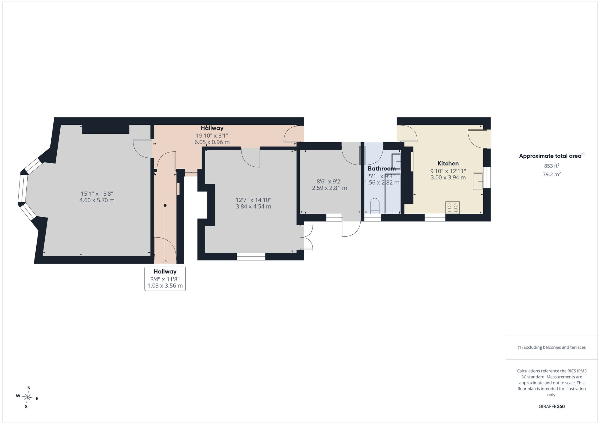 Gladys Avenue, Portsmouth, PO2 floorplan