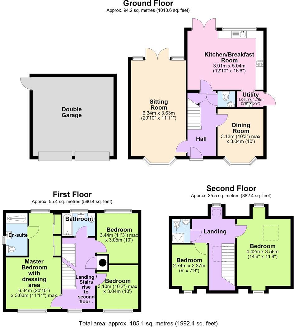 Barge Crescent, Broughton, Aylesbury floorplan