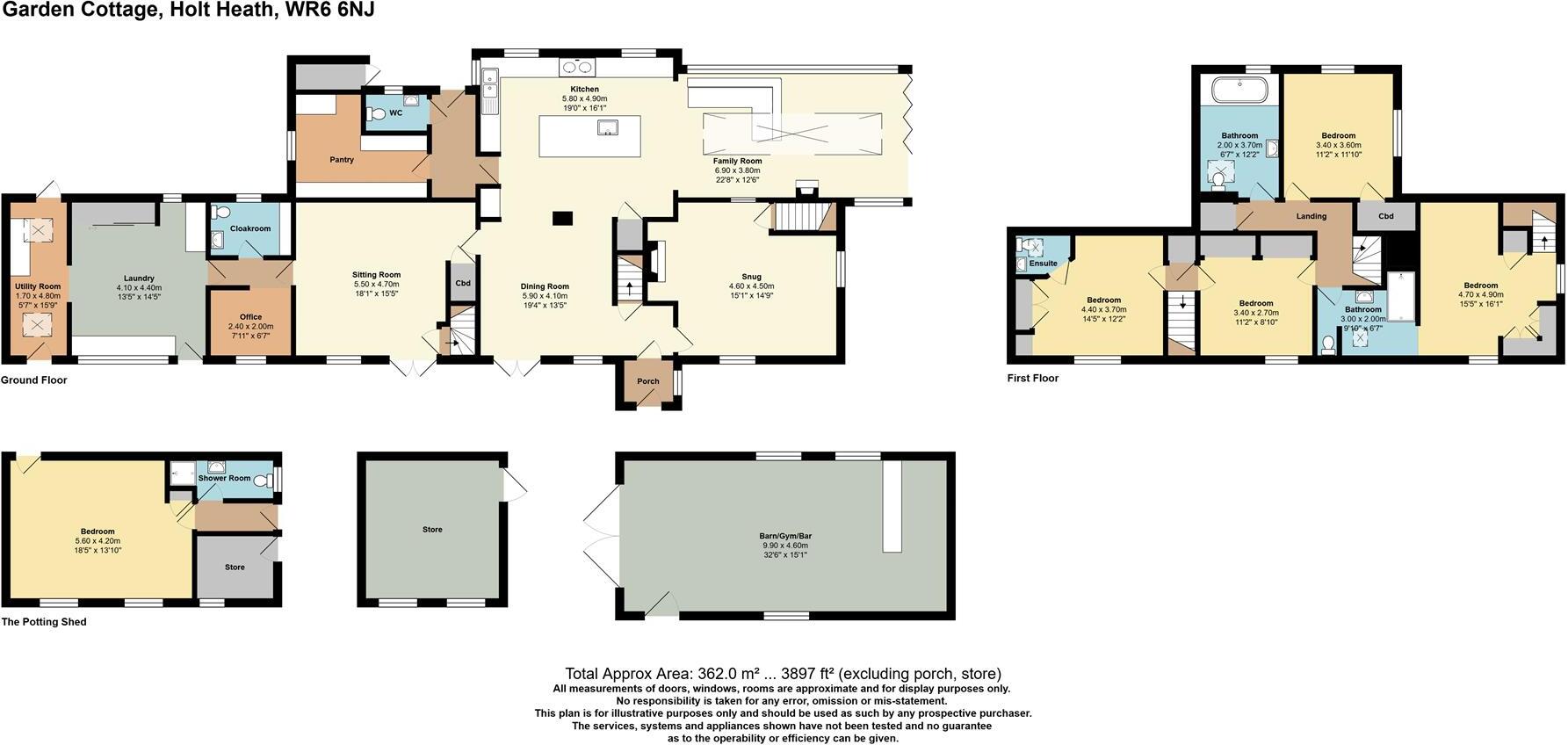 Holt Heath, Worcester, Worcestershire, WR6 floorplan