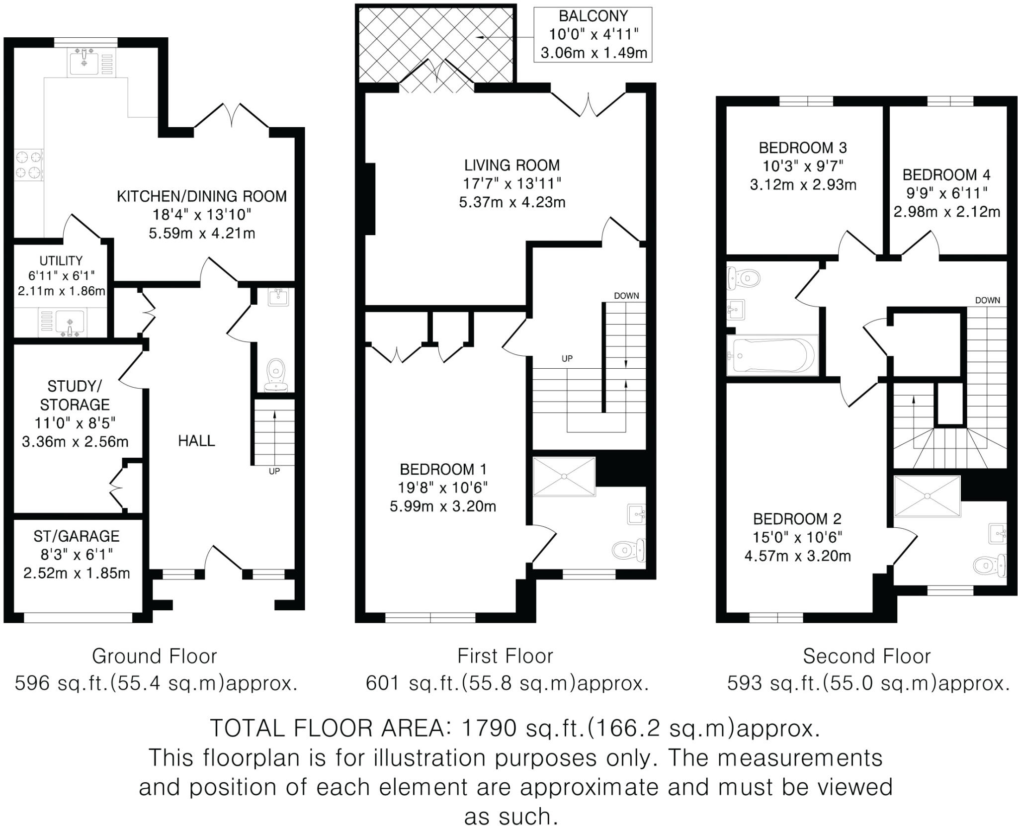 Beningfield Drive, London Colney, AL2 floorplan