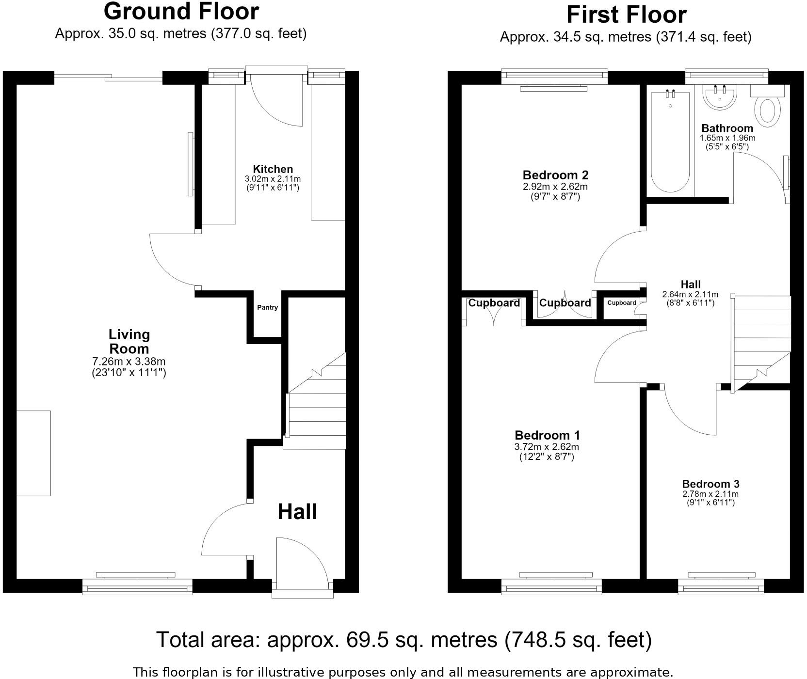Pentland Avenue, Clayton, Bradford floorplan