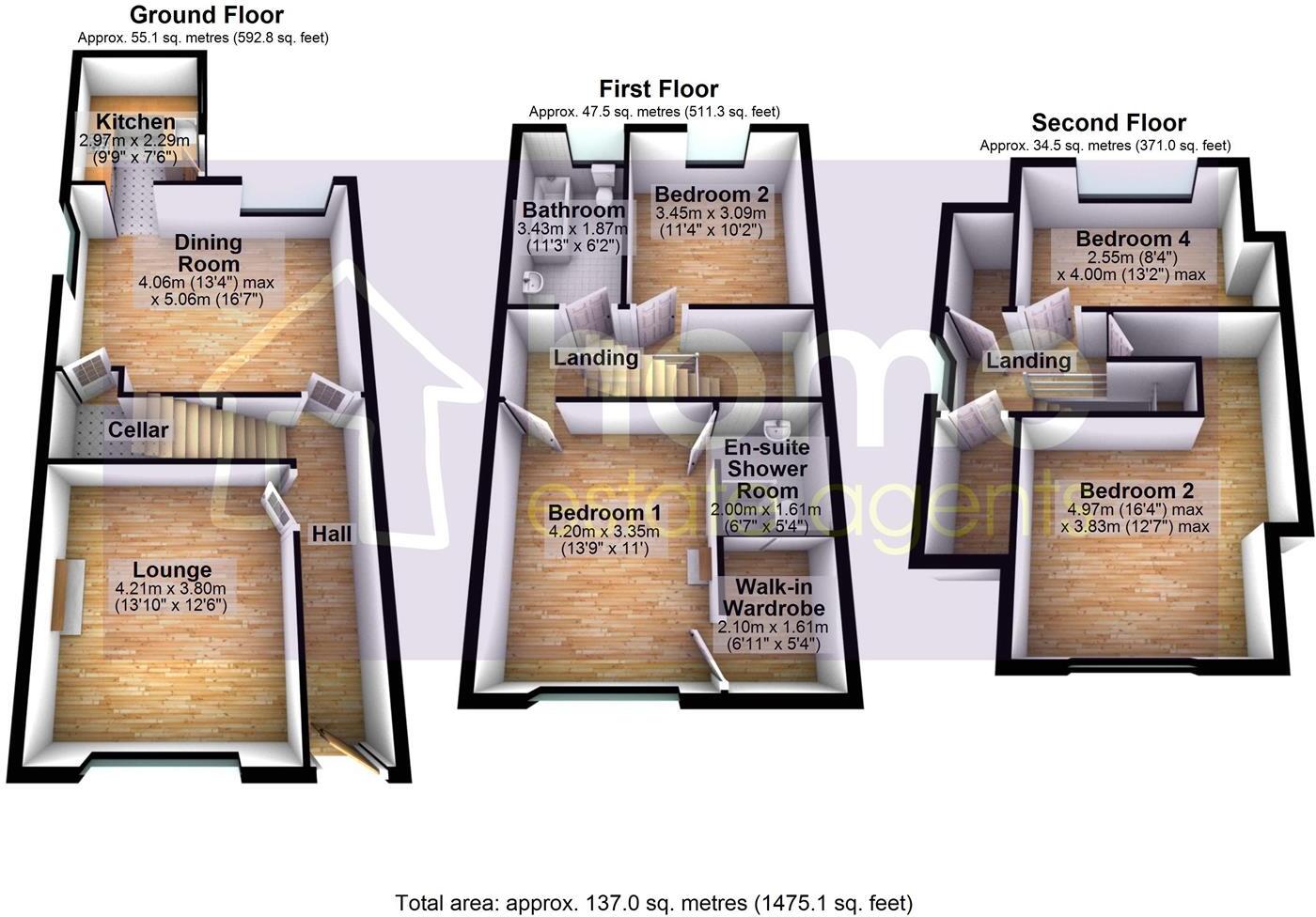 Quickedge Road, Mossley floorplan