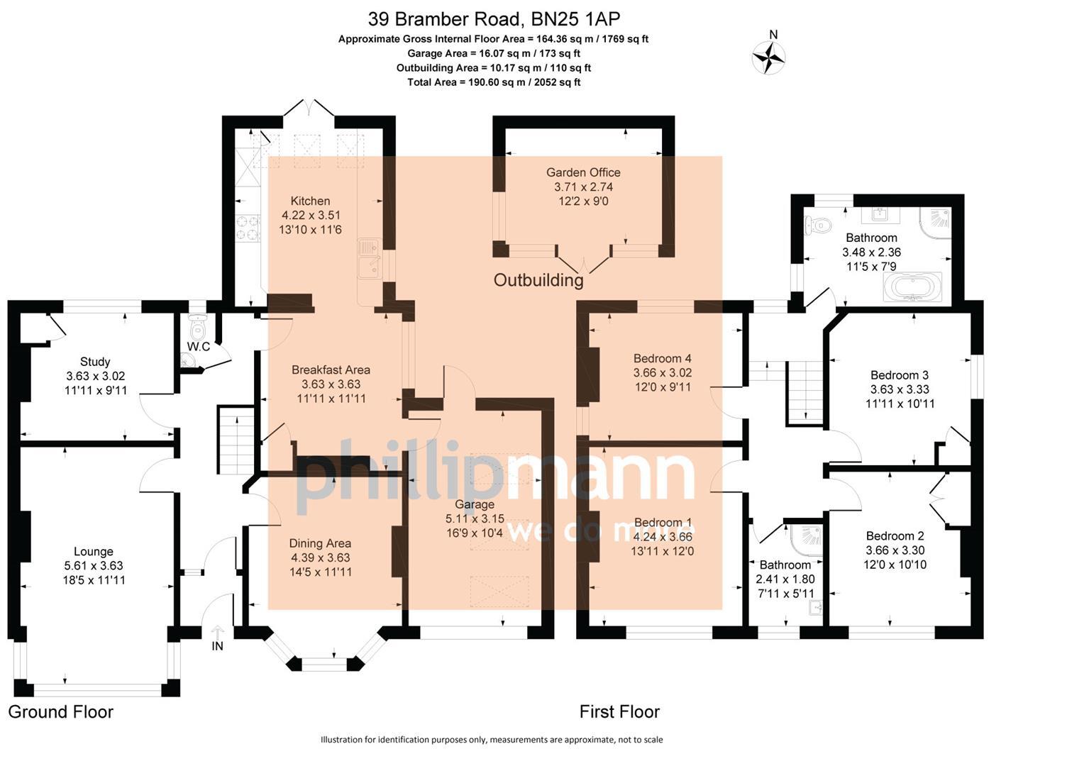 Bramber Road, Seaford floorplan