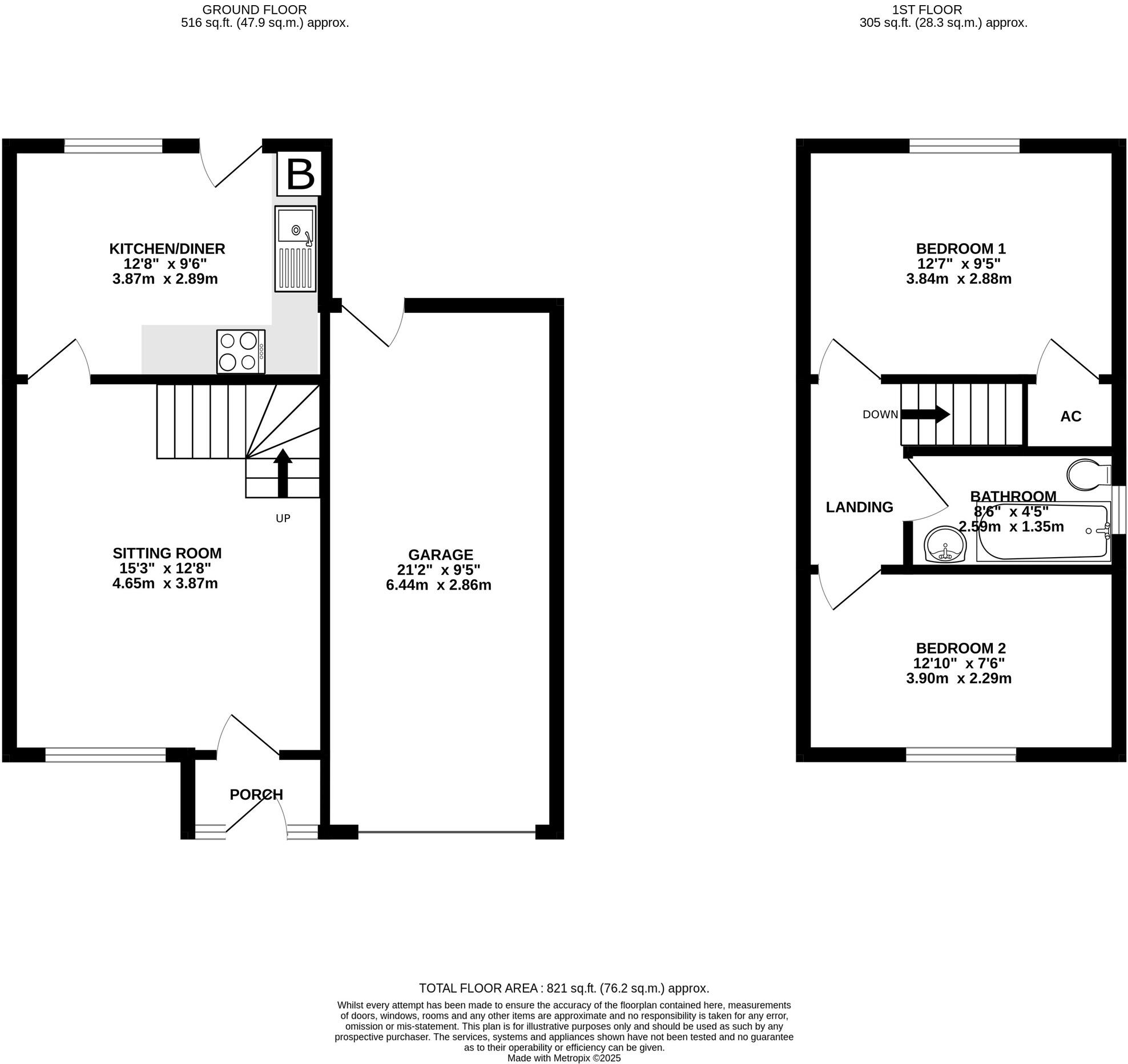 Gould Close, Street floorplan