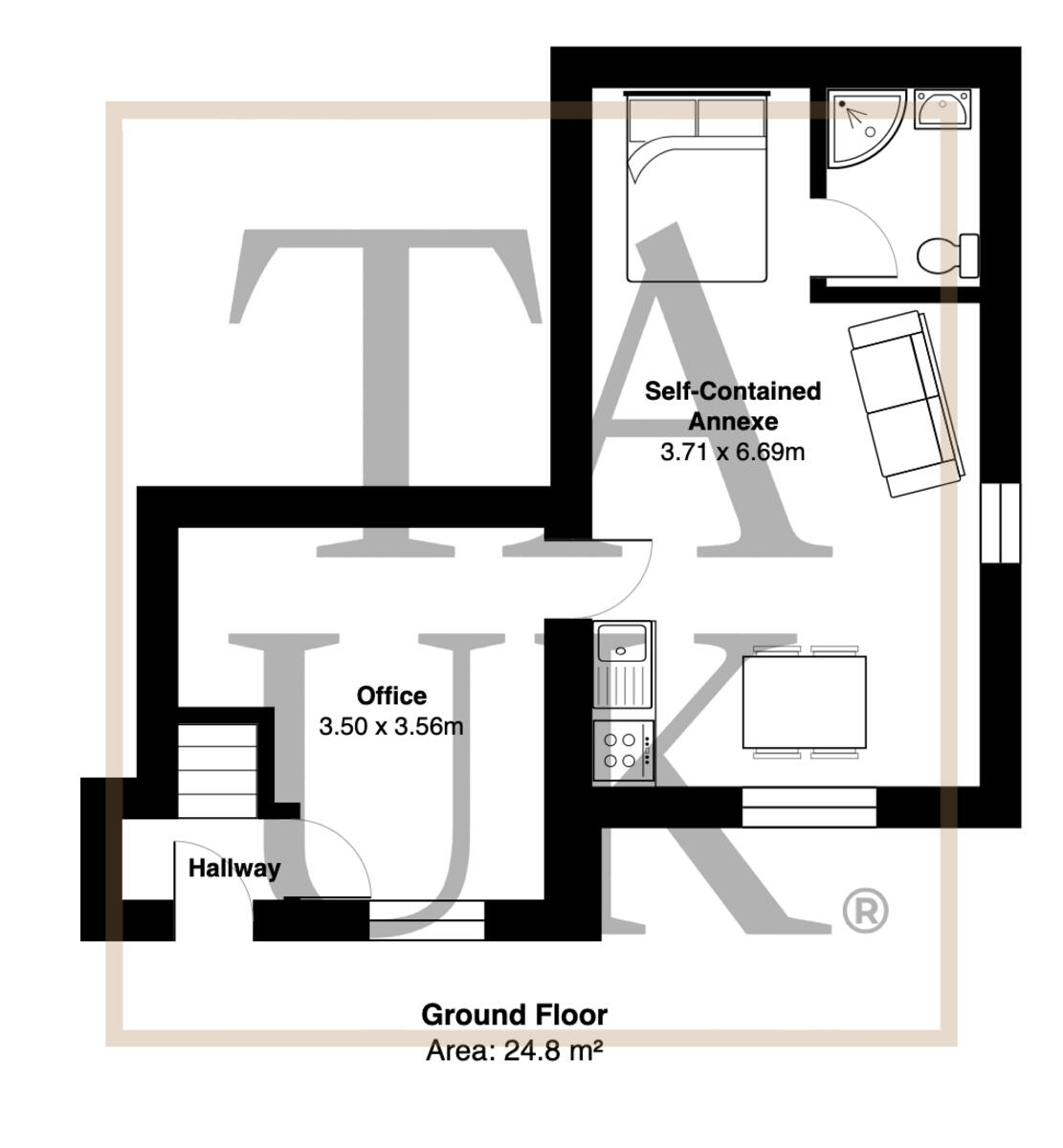 Stubbins Lane, High Peak, SK23 floorplan
