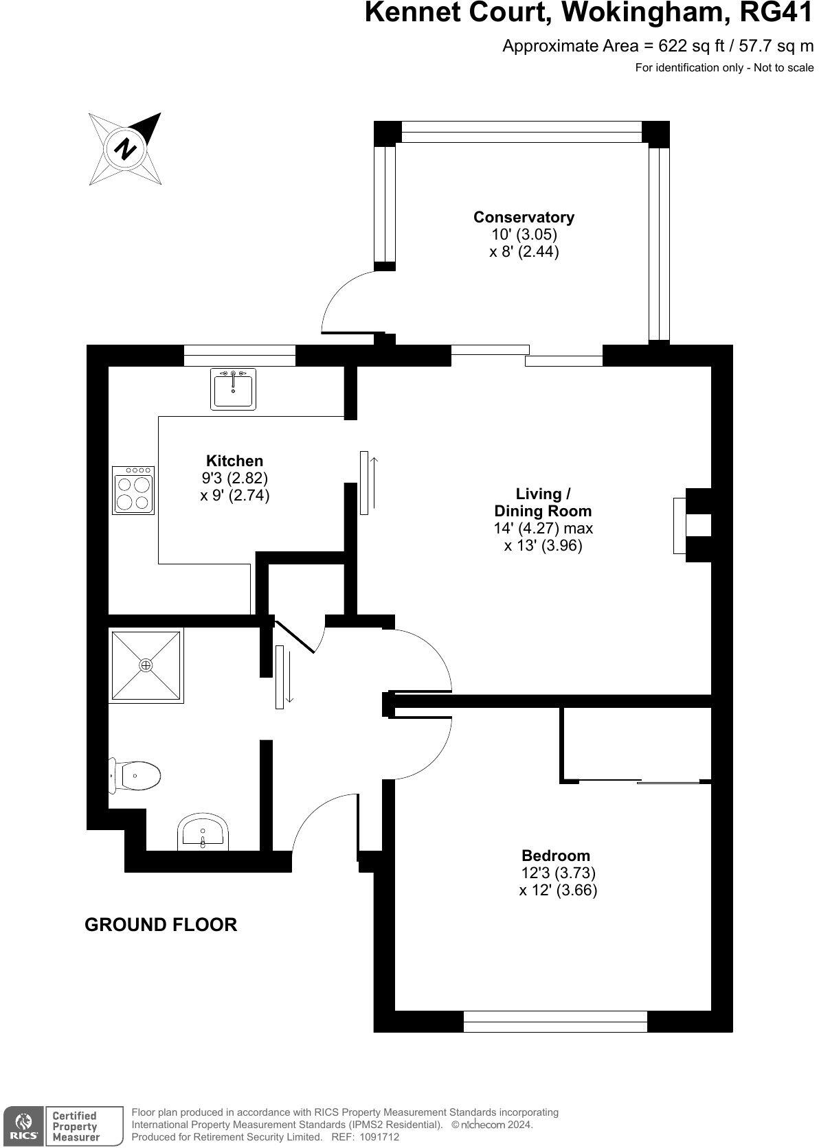 Kennet Court, Wokingham, RG41 floorplan