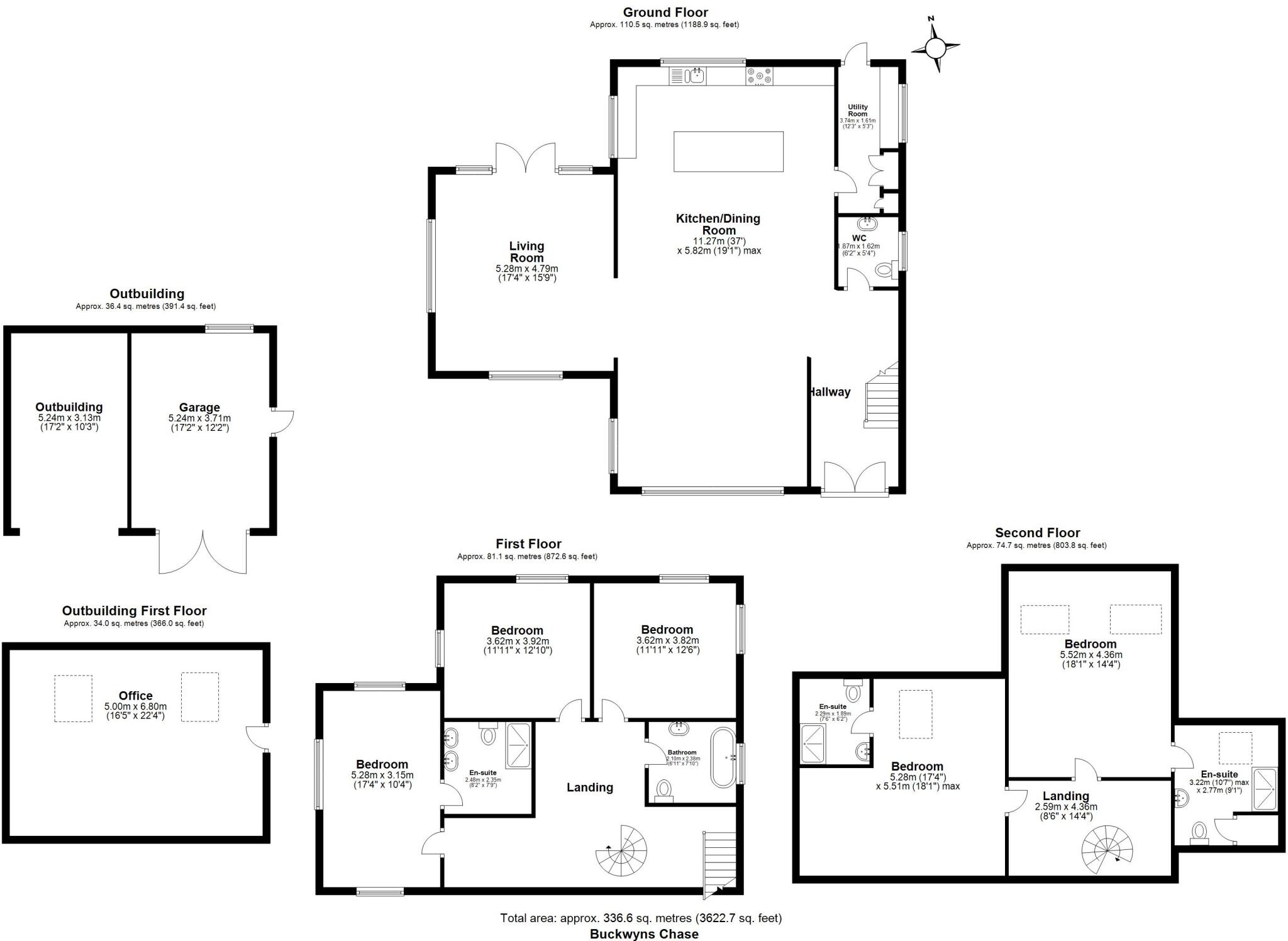 Buckwyns Chase, Billericay, CM12 floorplan