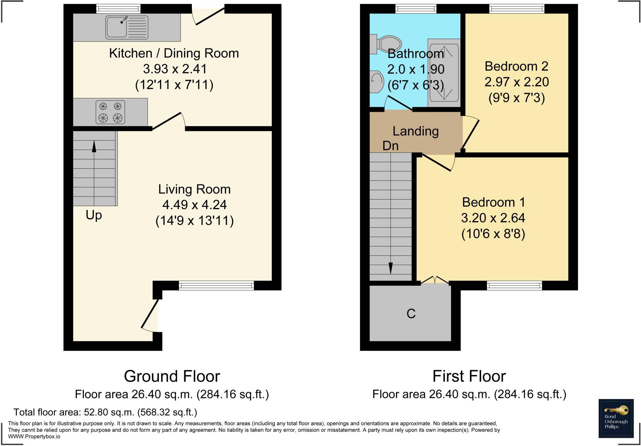 Venlock Close, Barnstaple, Devon floorplan