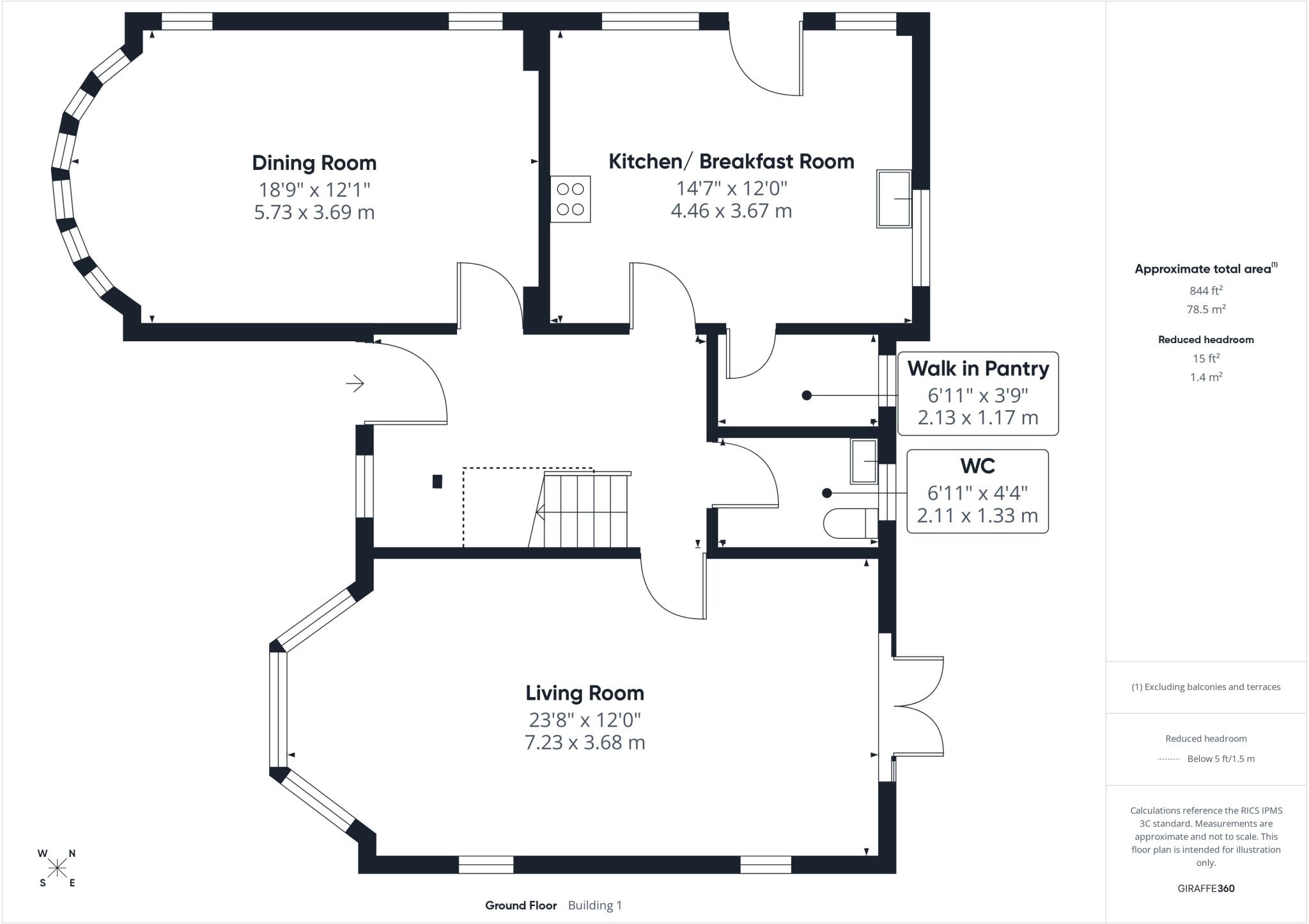 Newstead Road, Bournemouth, Dorset, BH6 floorplan