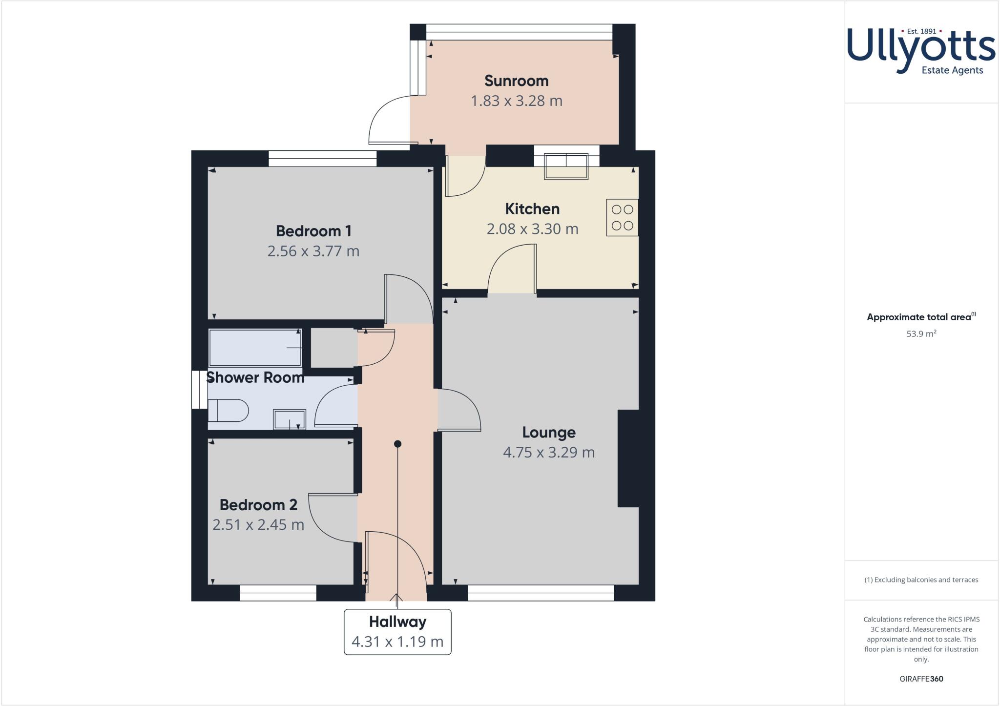 Howe Lane, Nafferton floorplan