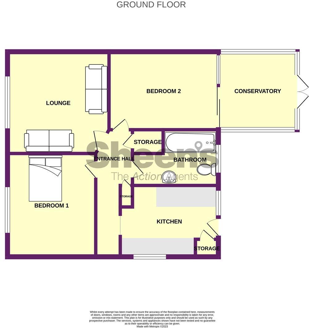 Lymington Avenue, Great Clacton, Essex floorplan