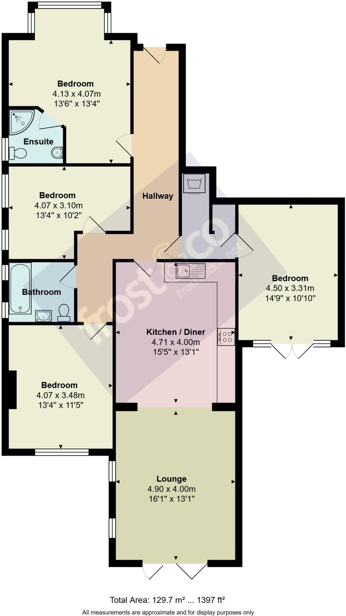Penn Hill Avenue, Lower Parkstone, Poole, Dorset, BH14 floorplan