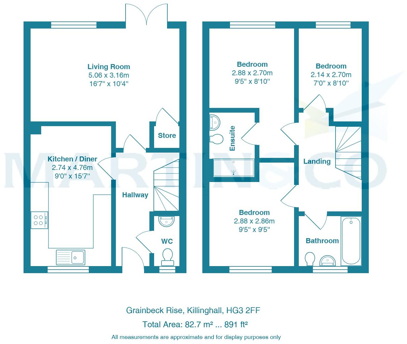 Grainbeck Rise, Killinghall floorplan