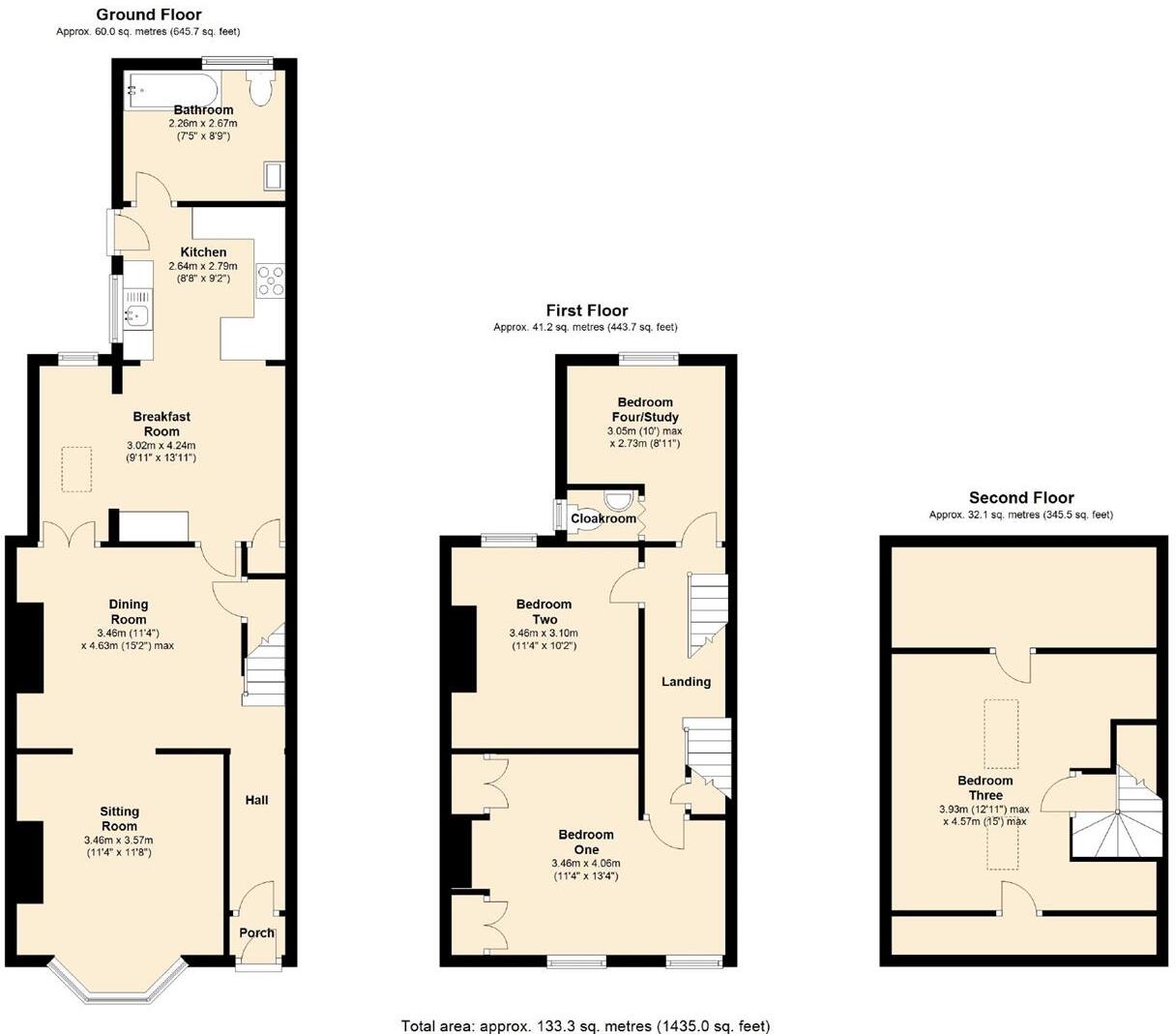 Avenue Road, Old Town floorplan