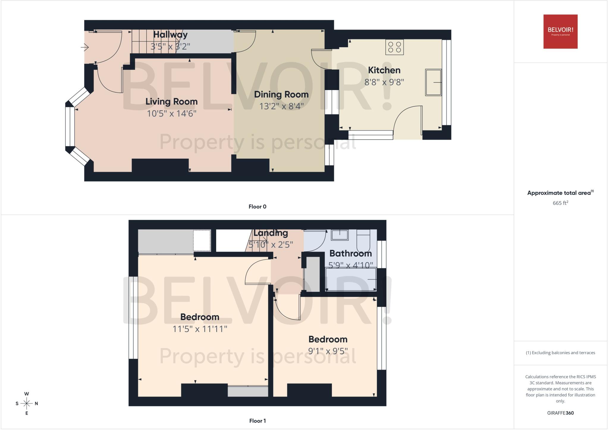 Willis Lane, Whiston, L35 floorplan