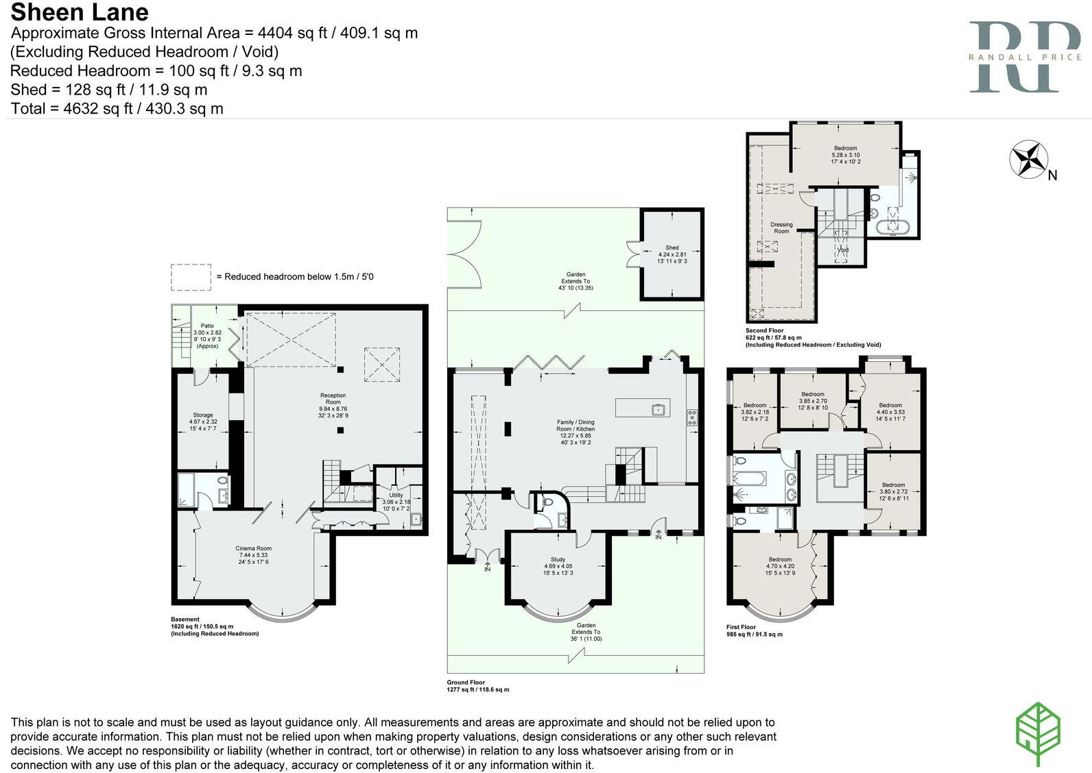 Sheen Lane, London, SW14 8RL floorplan