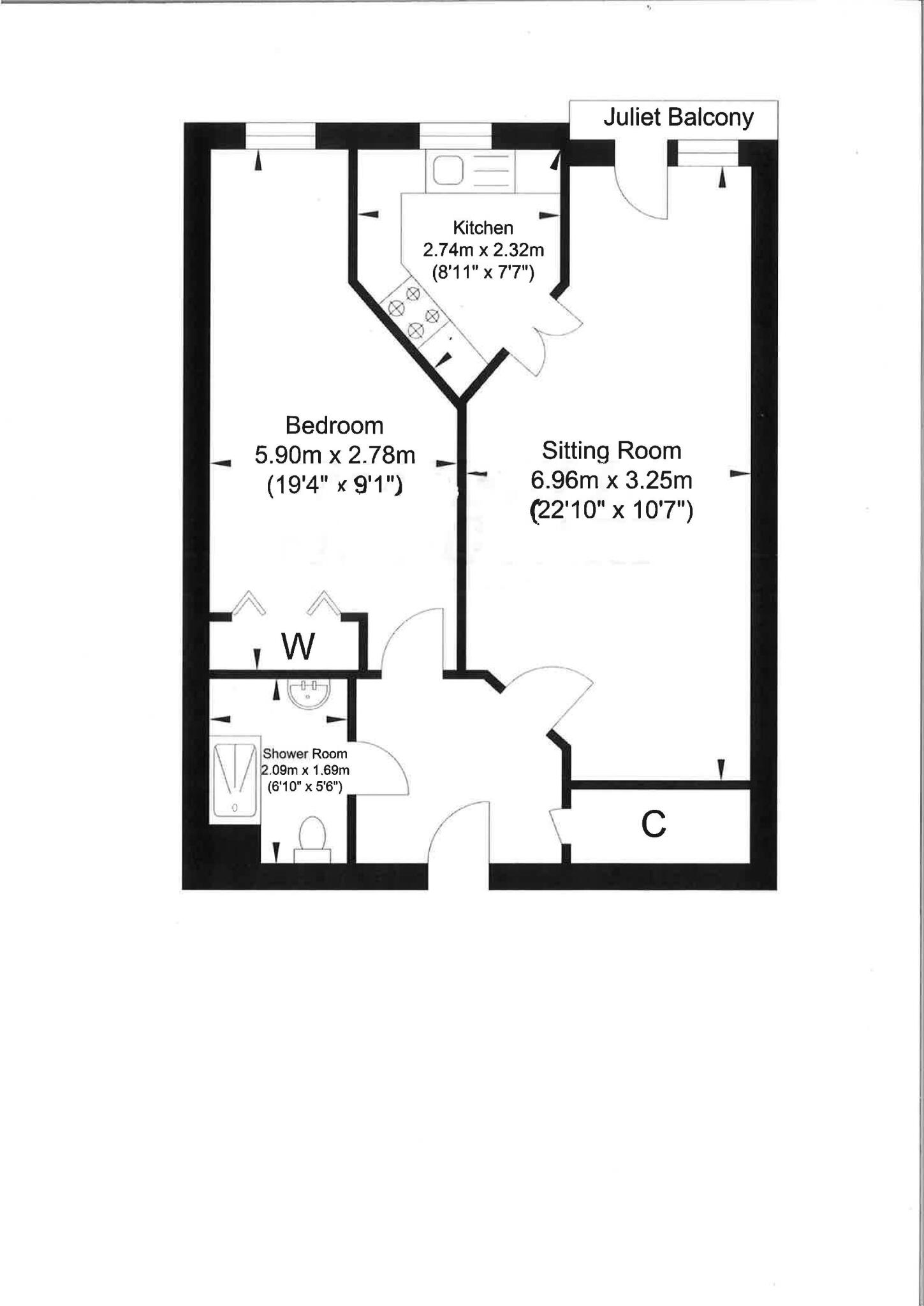 High Street, Billingshurst floorplan