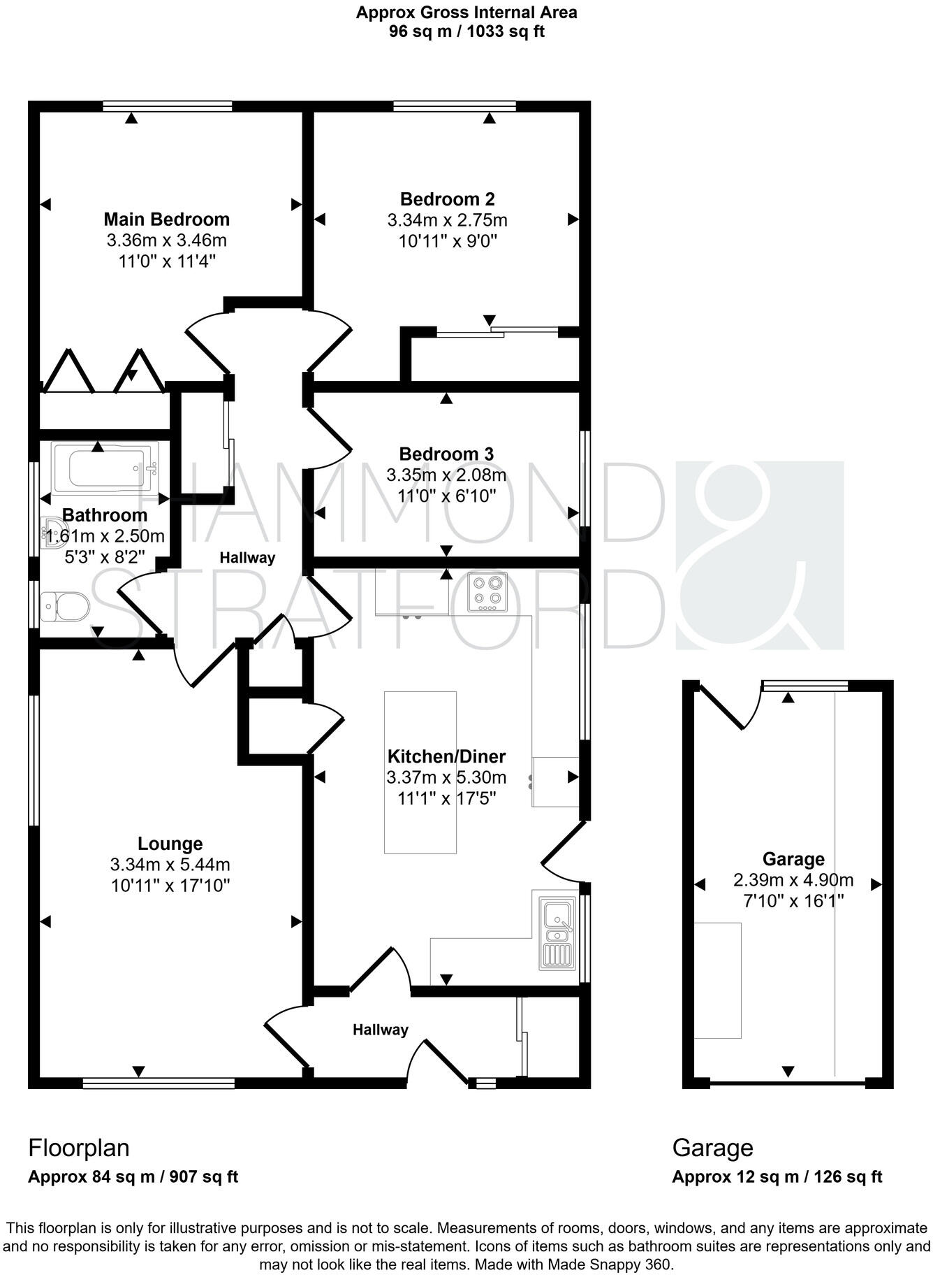 Longmeadow Close, Griston floorplan