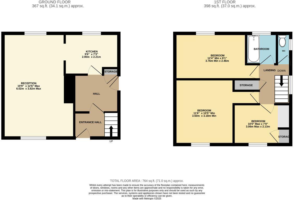 10 Orford Road, Swaffham, Norfolk, PE37 7JH floorplan