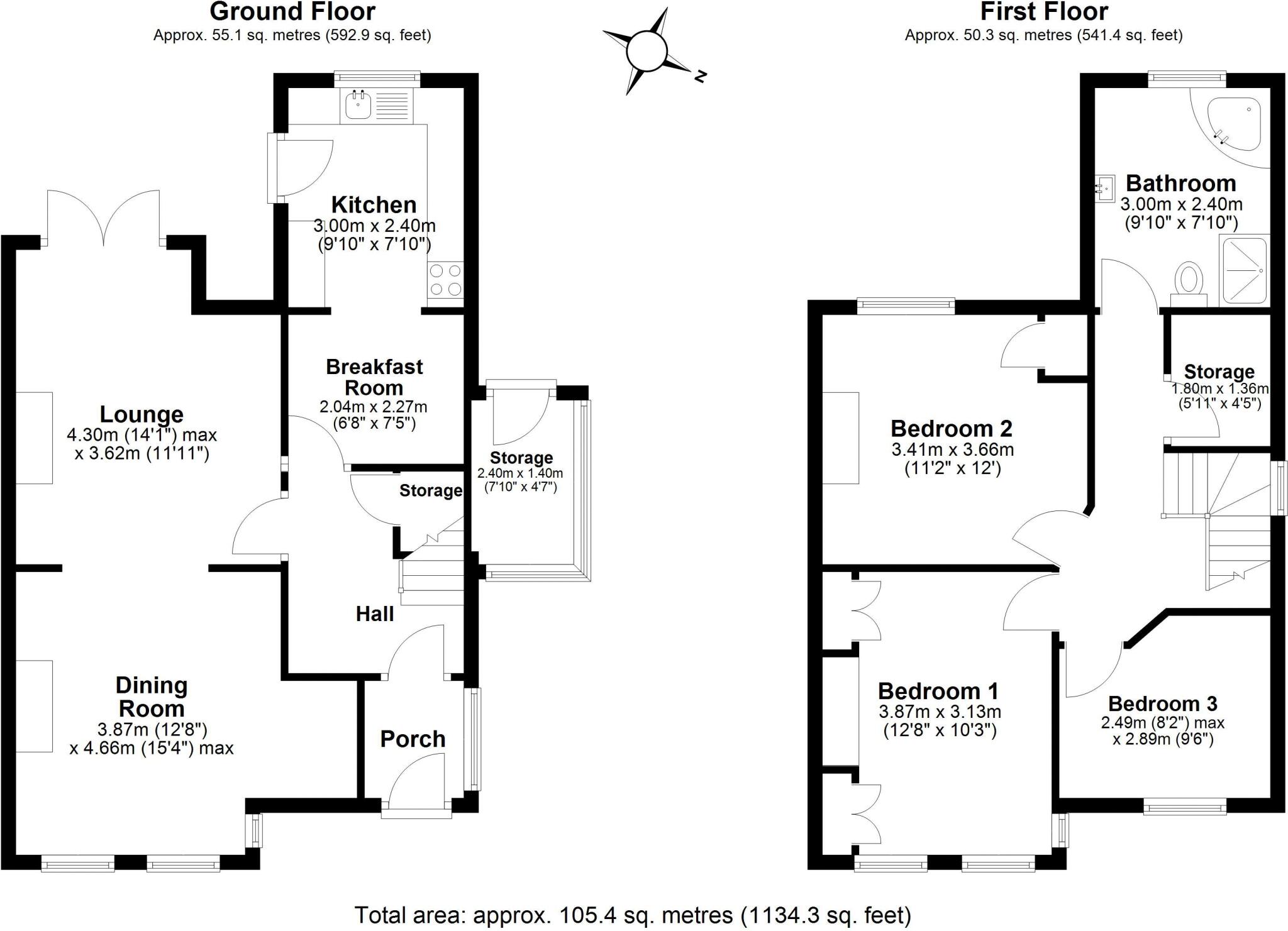 Kingsway North, Warrington floorplan