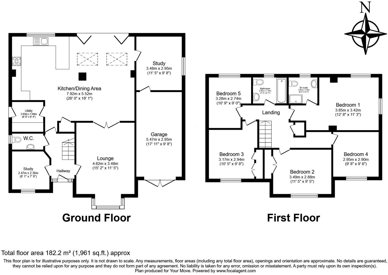Candlers Way, Chartham, Canterbury, CT4 floorplan
