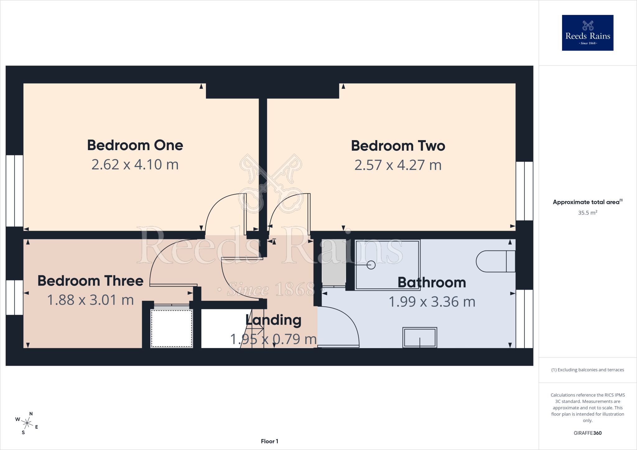 Clevedon Place, Halifax, West Yorkshire, HX3 floorplan