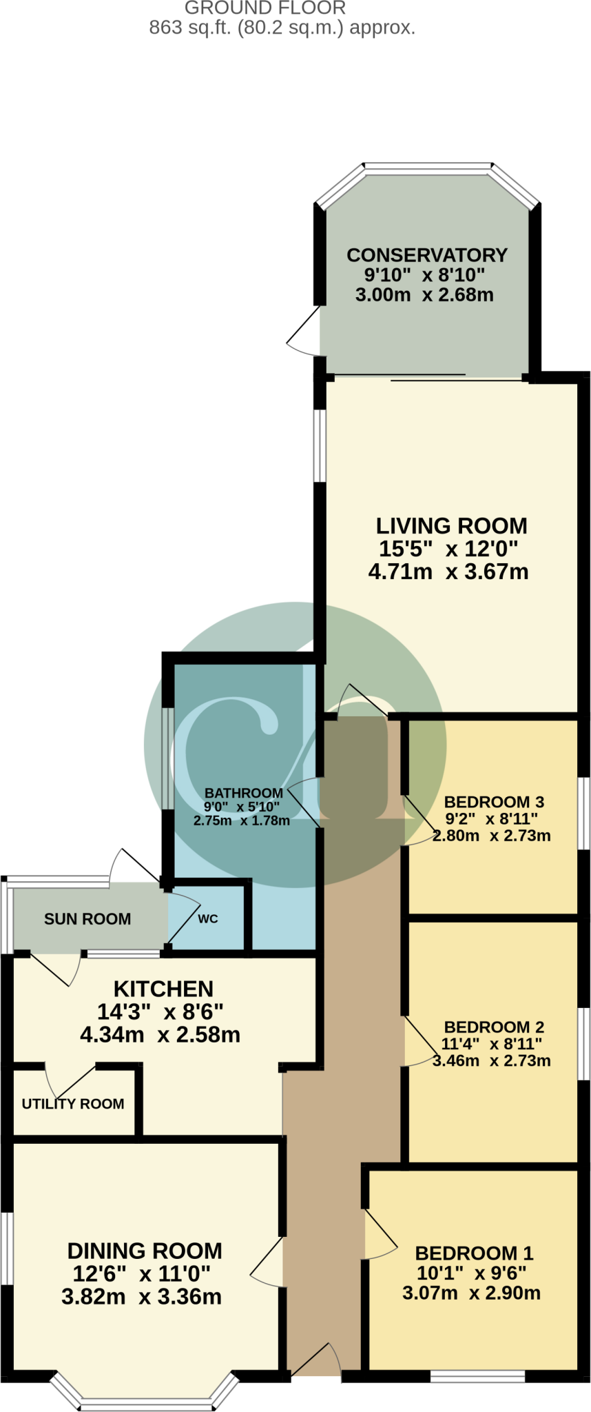 Draycott Road, Chiseldon, Swindon, Wiltshire, SN4 floorplan