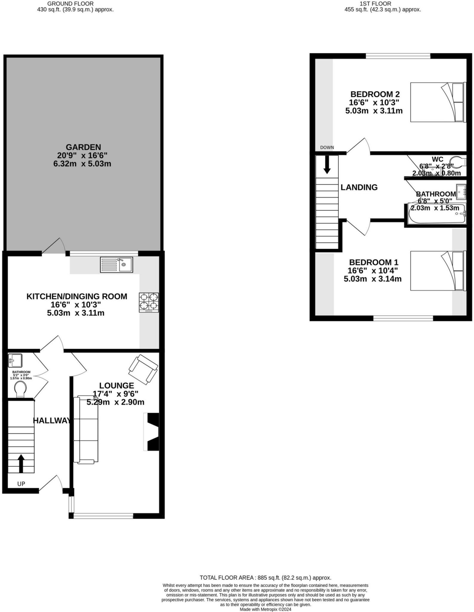 Barlow Road, West Hampstead, NW6 floorplan