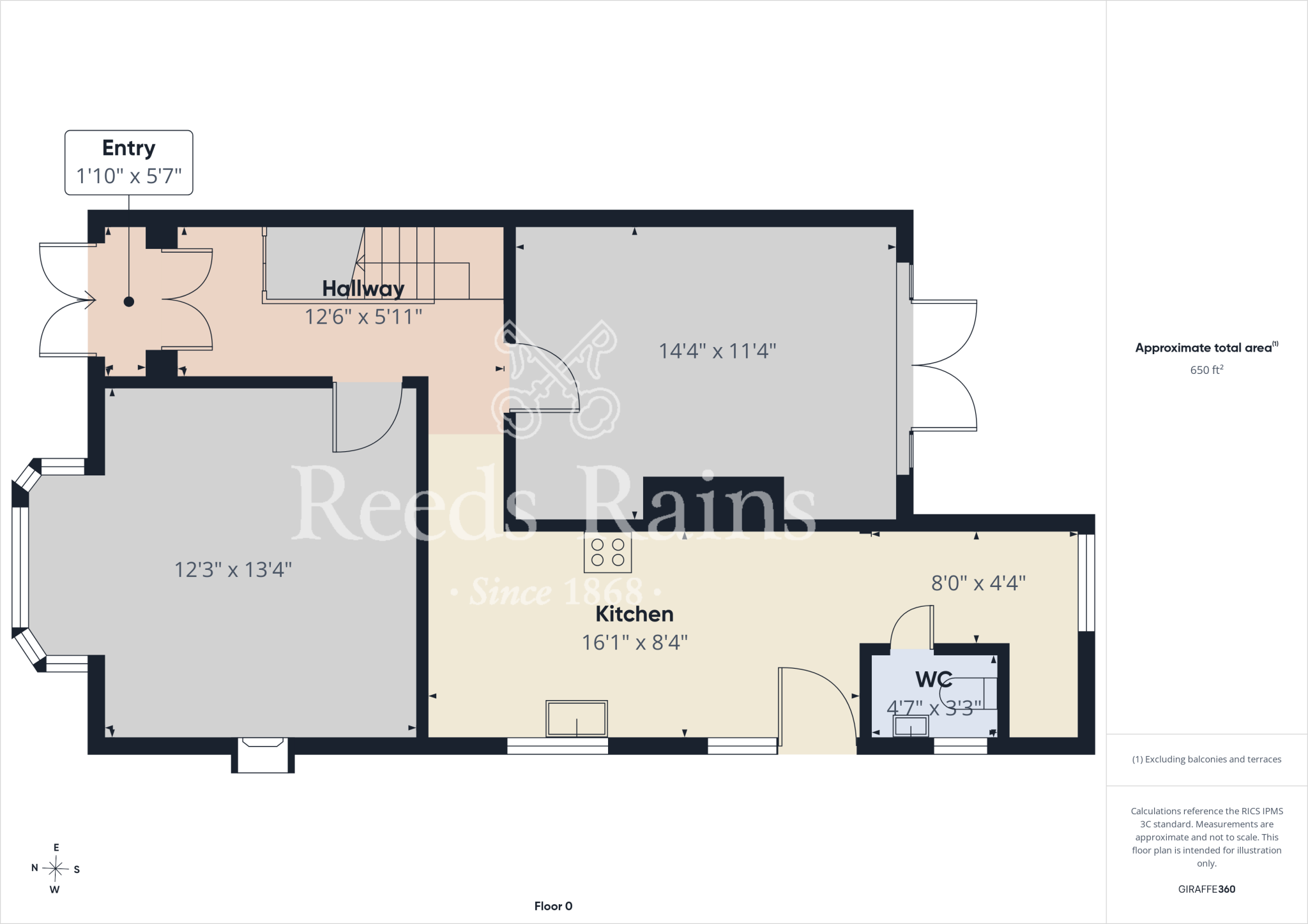 Darlington Road, Stockton-on-Tees, Durham, TS18 floorplan