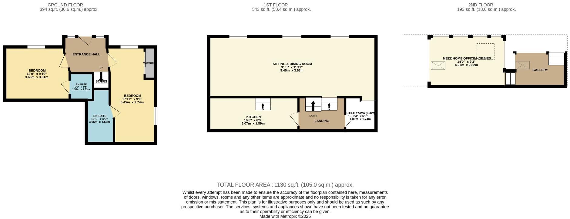 The Dale, Wirksworth, DE4 floorplan