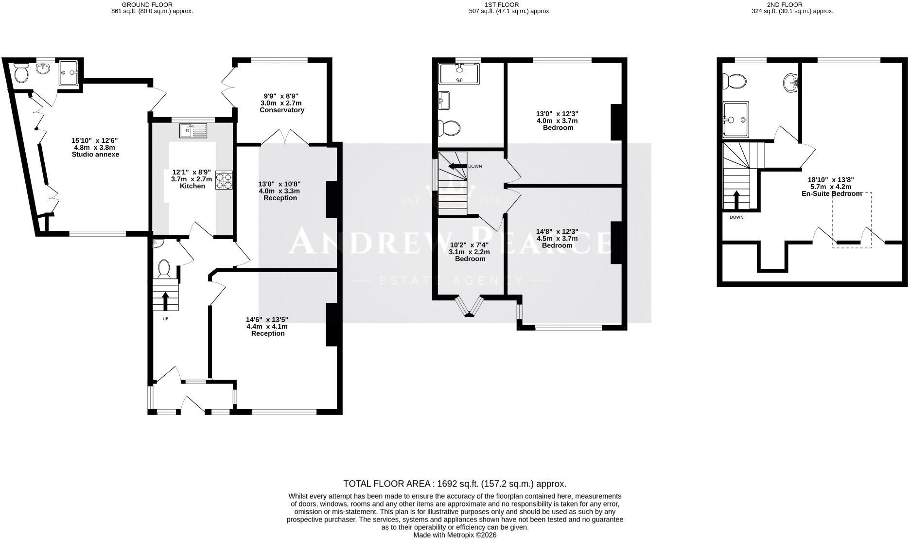 Church Drive, Harrow floorplan